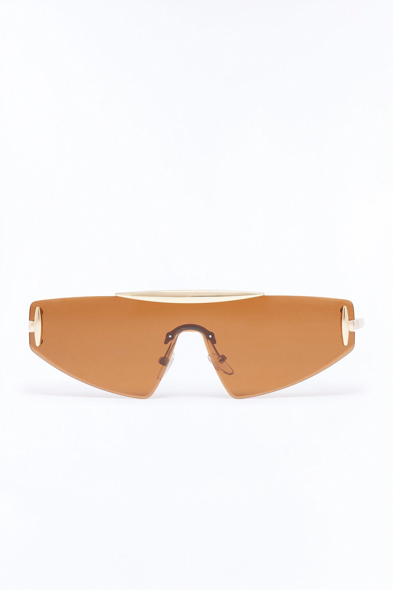 Raven Sunglasses - Gold/Brown