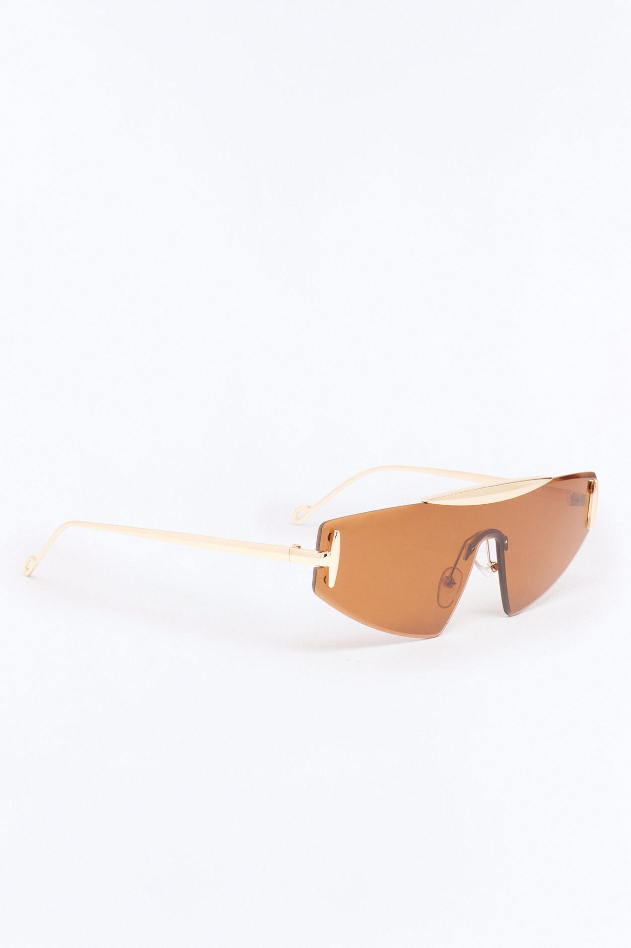 Raven Sunglasses - Gold/Brown