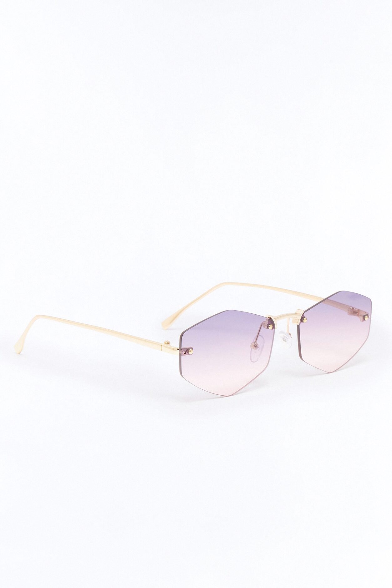 Sunset Send Off Sunglasses - Purple