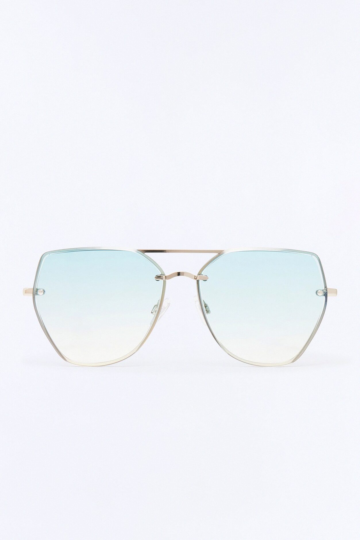 Trend Ray Sunglasses - Blue/Silver