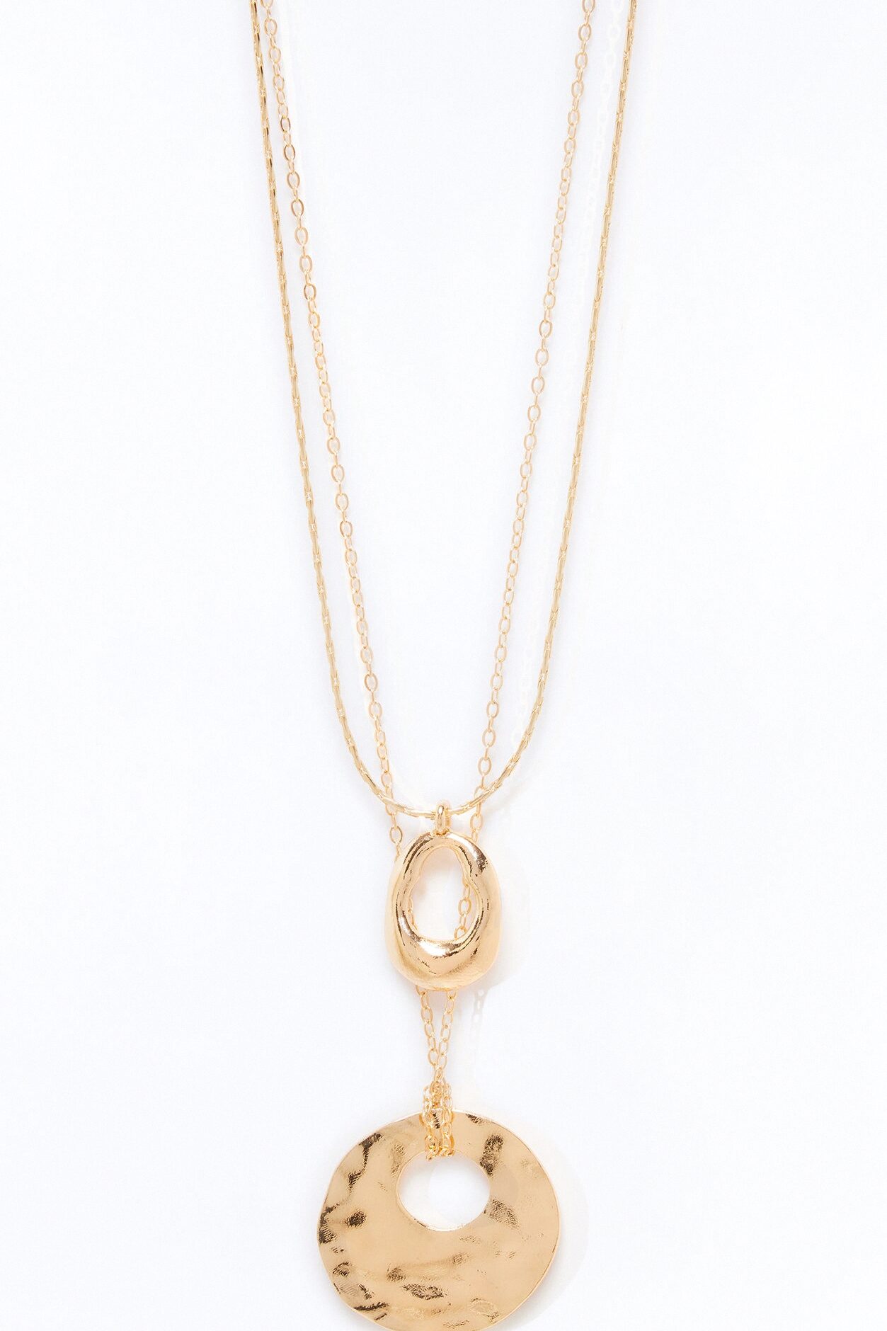 Sunset Walk Layered Necklace - Gold