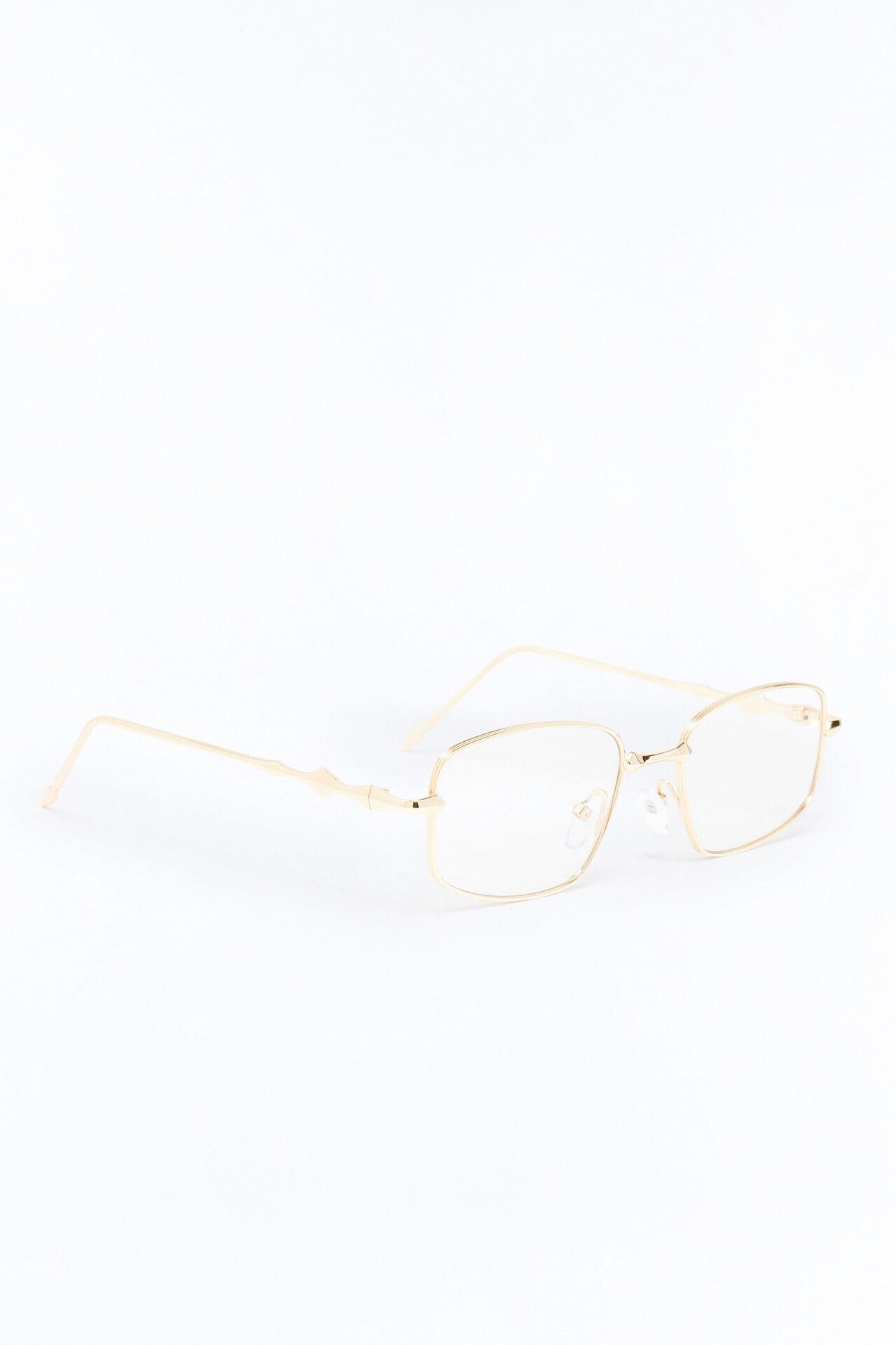 Feeling Invincible Glasses - Gold/Clear