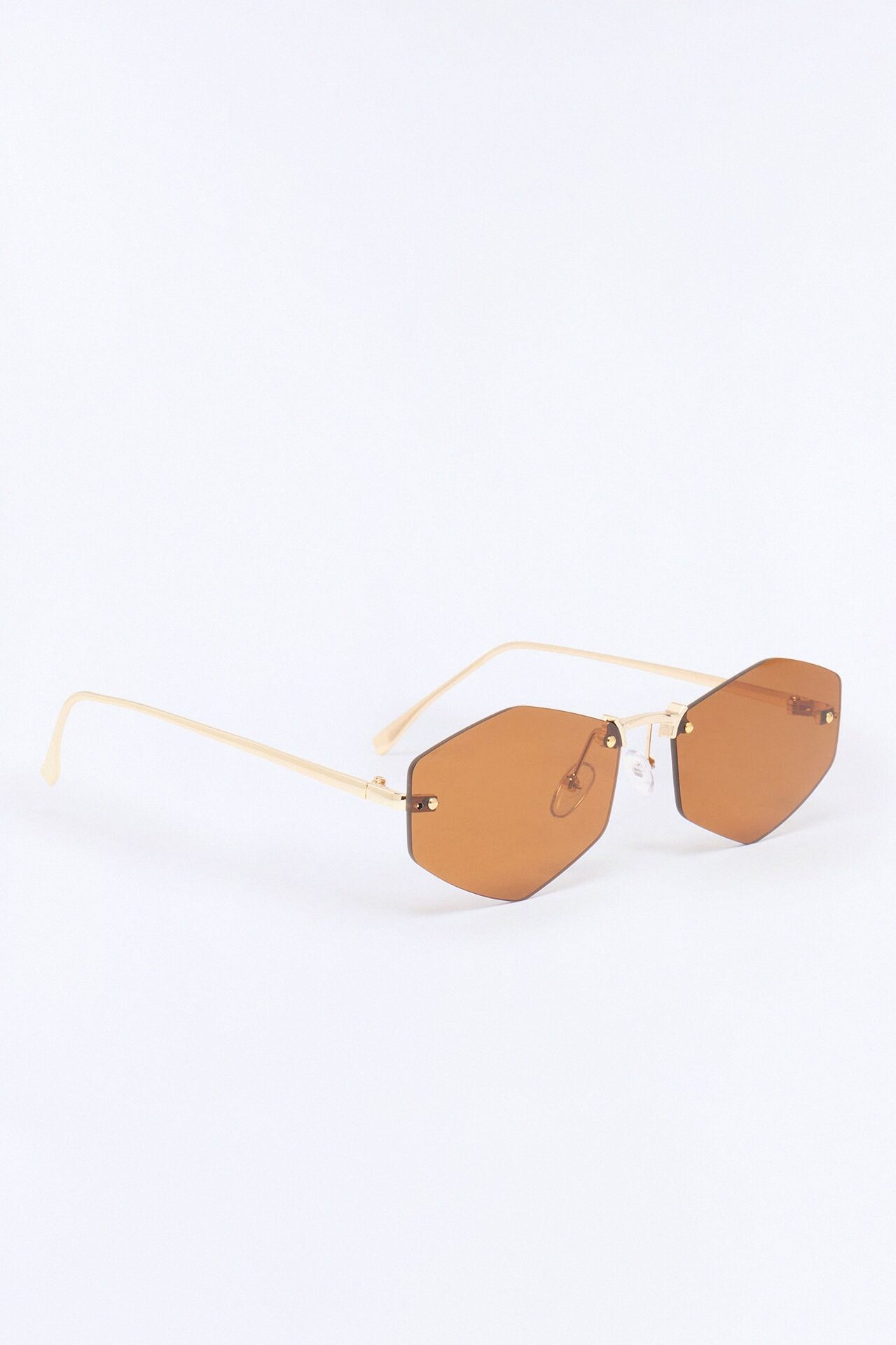 Sunset Send Off Sunglasses - Brown