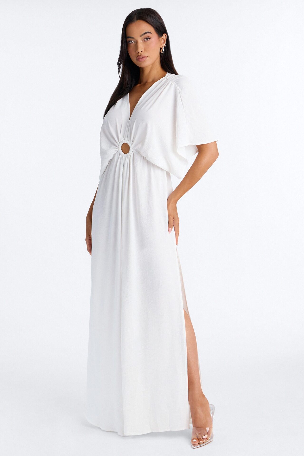 Drift Away Airflow Wide Leg Jumpsuit - White