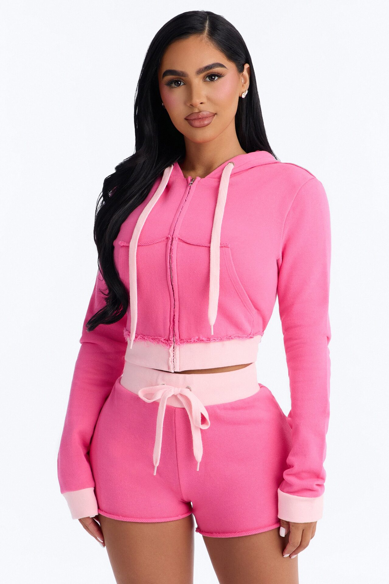 Keeping Up With Me Short Set - Pink