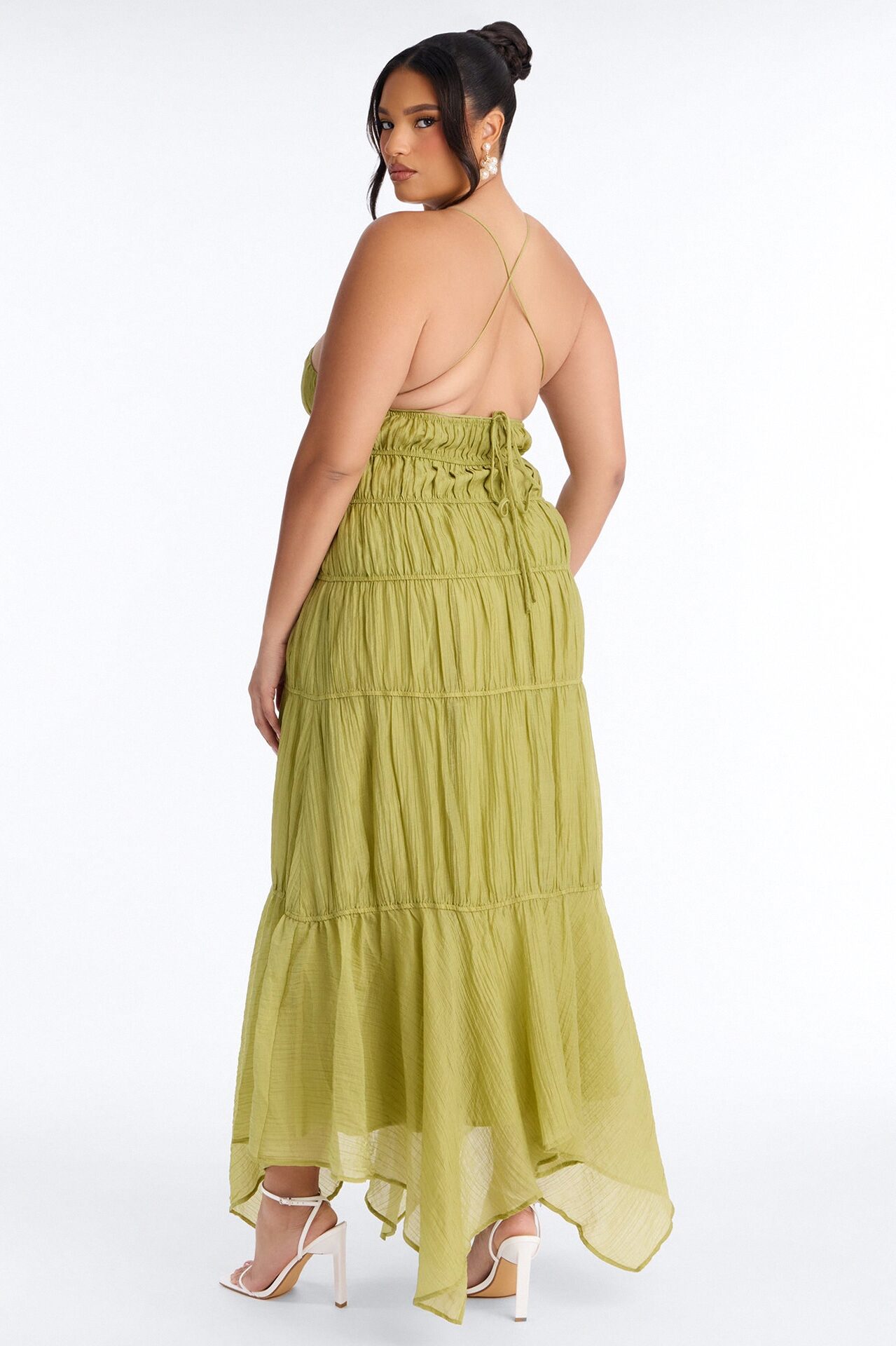 Pretty With Purpose Maxi Dress - Green