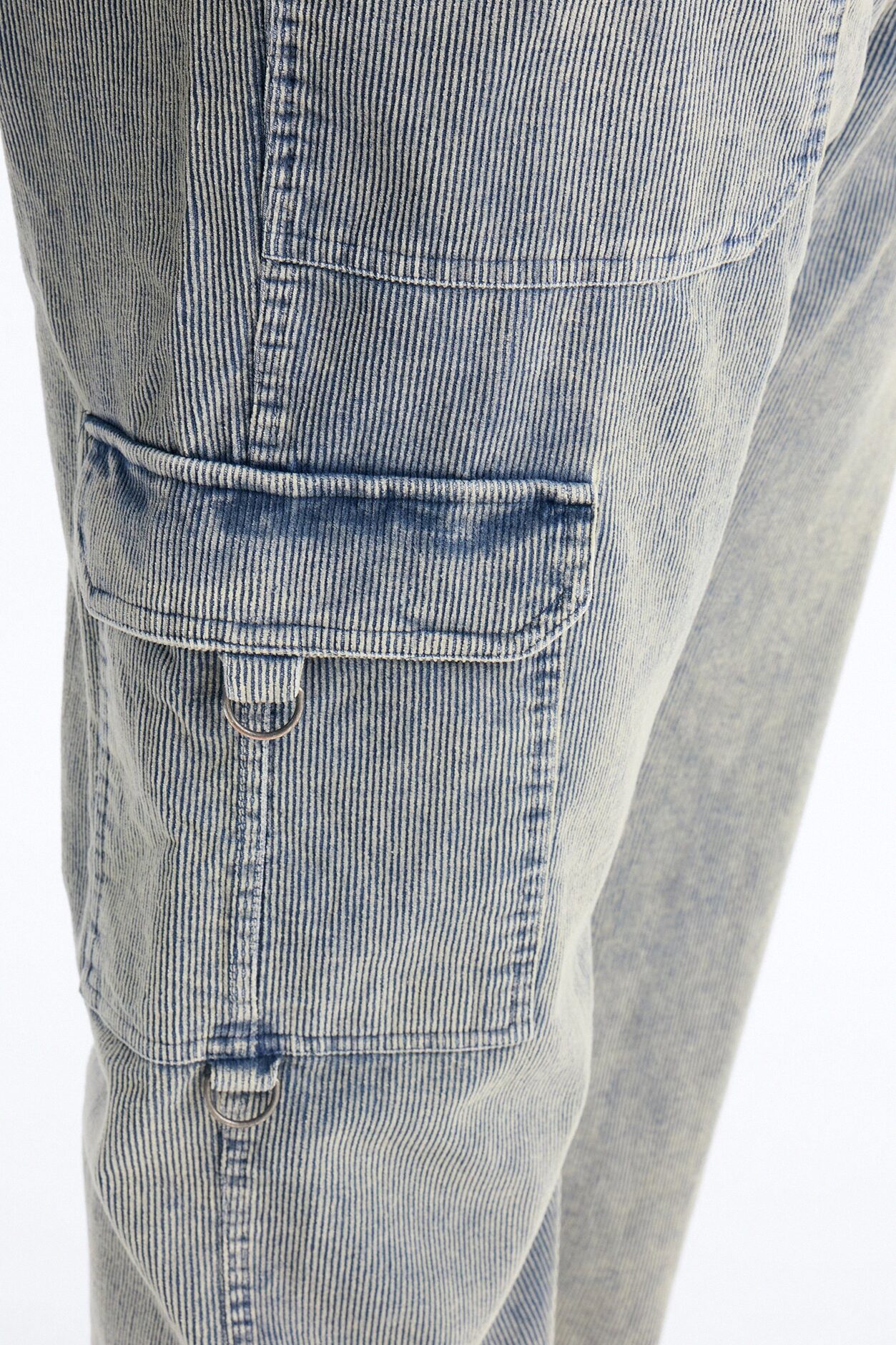 Ohio Corduroy Straight Pant - Blue
