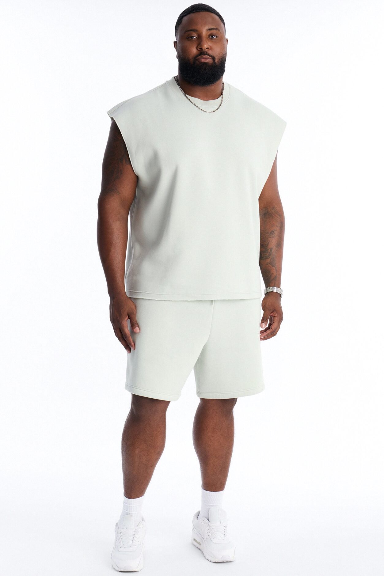 Tyson Relaxed Muscle Tee - Sage