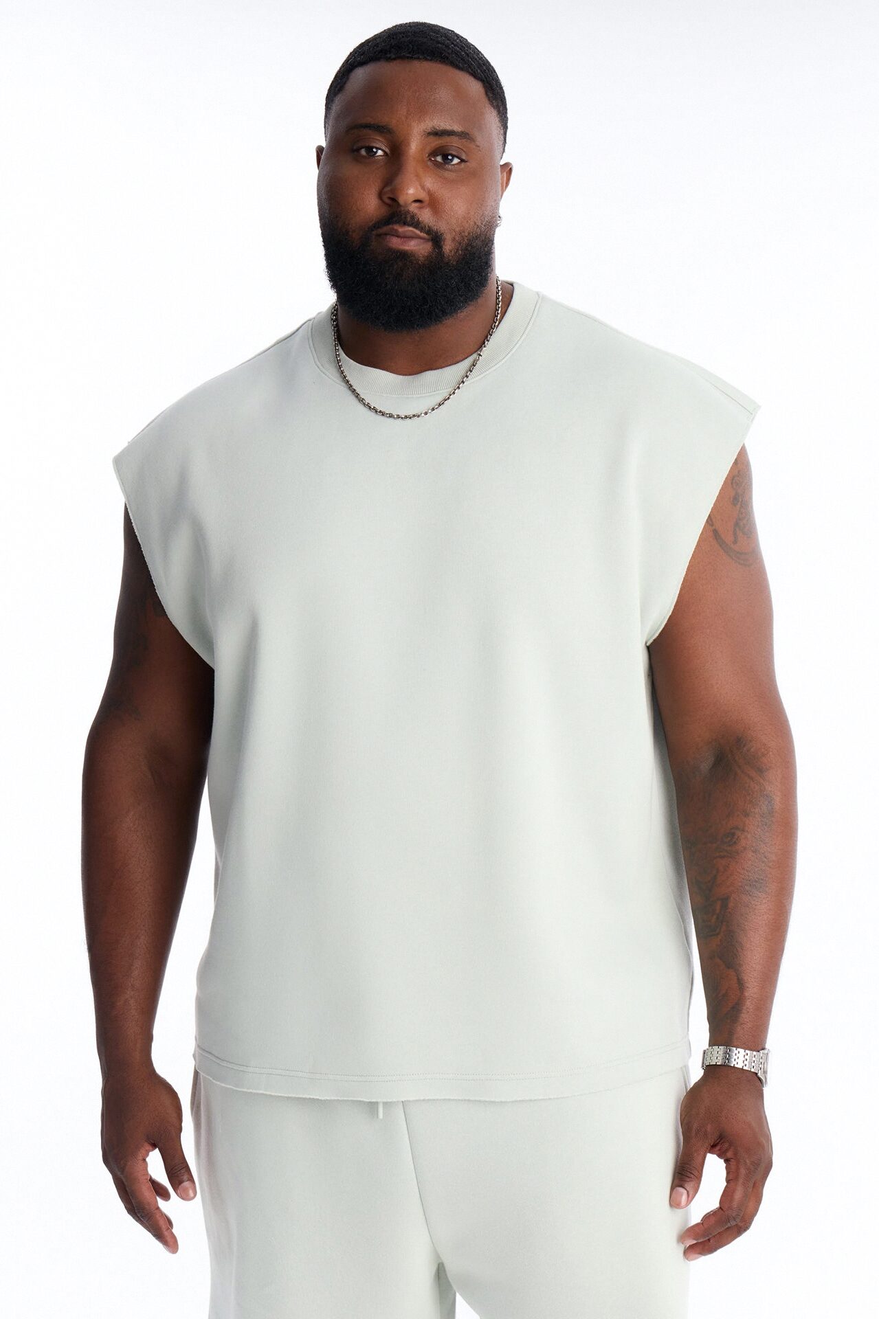 Tyson Relaxed Muscle Tee - Sage