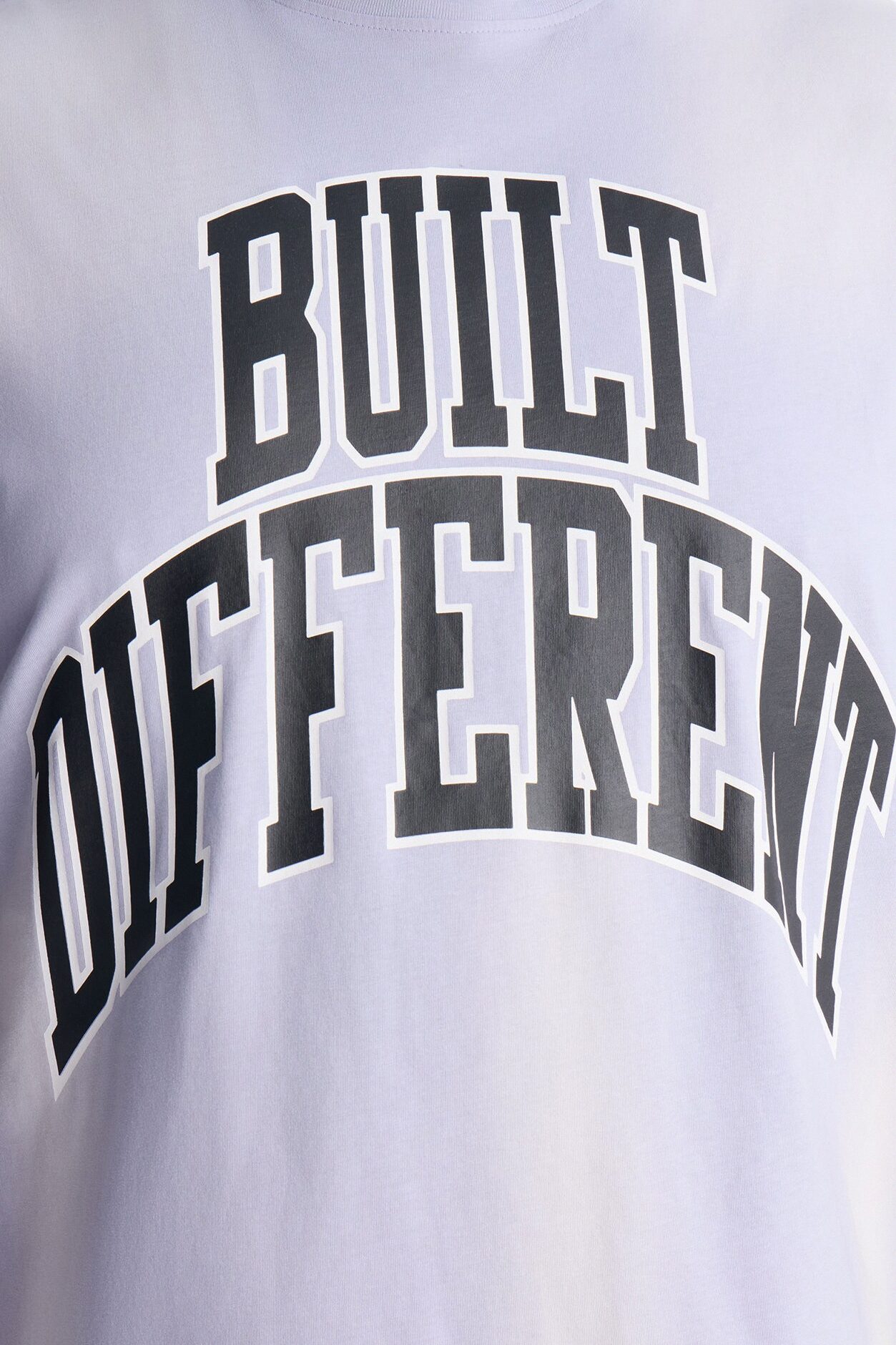 Built Different Vintage Muscle Tee - Blue Wash