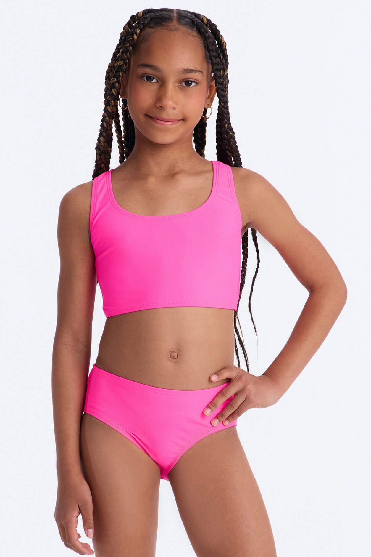 Mini Maui 2 Piece Bikini - Hot Pink