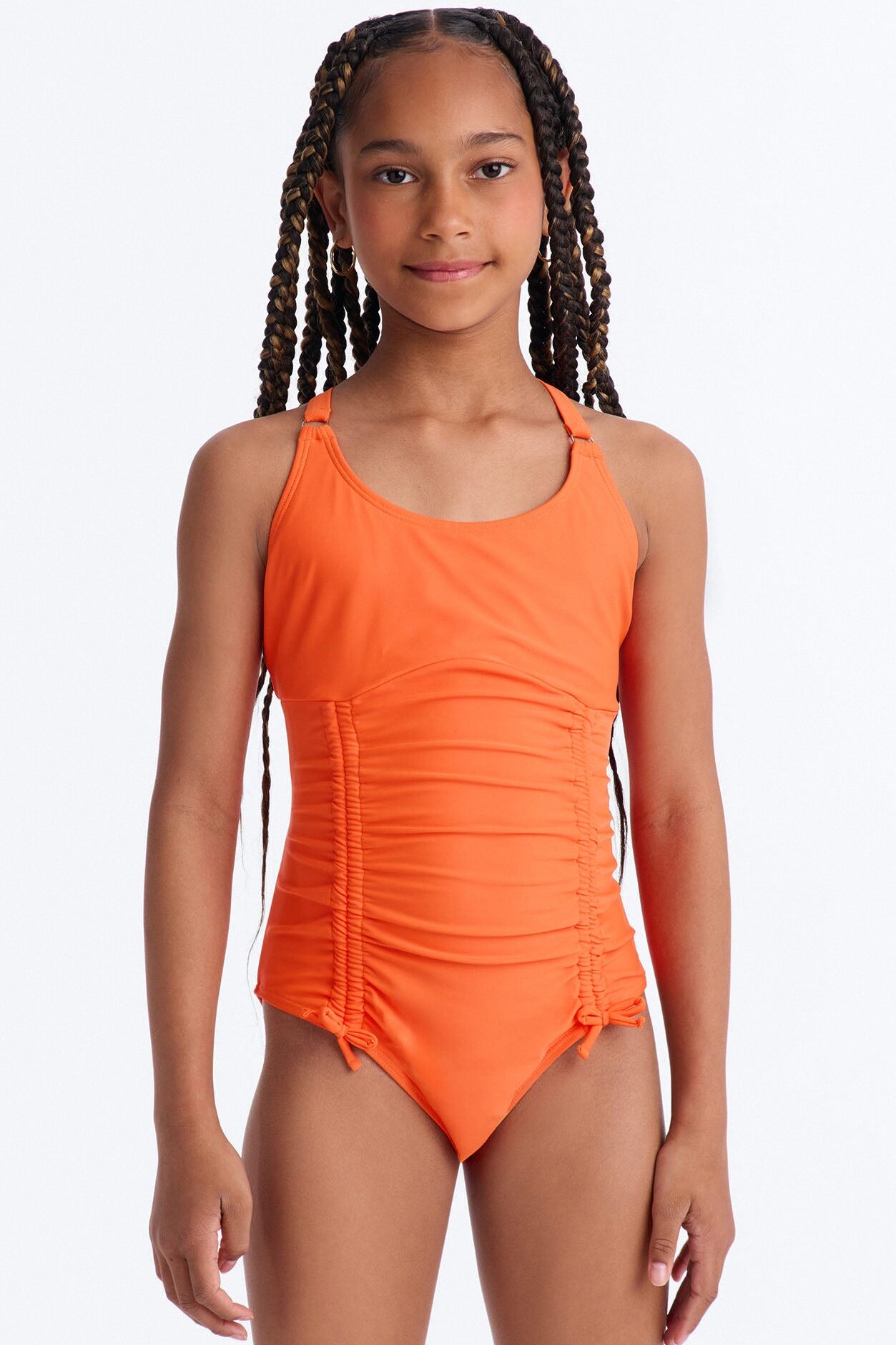 Mini Haute In The Heat One Piece Swimsuit - Orange