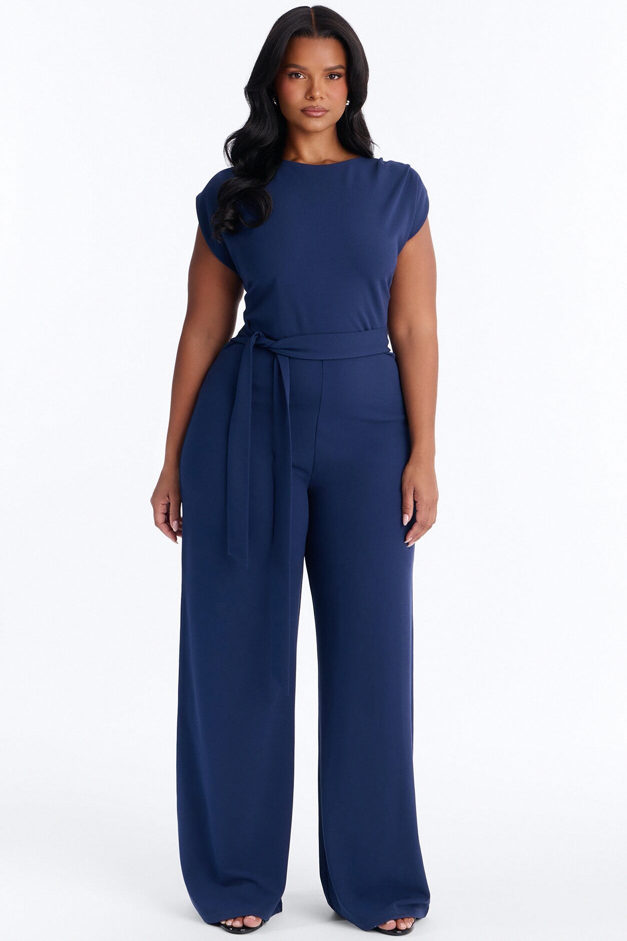 On Point Jumpsuit - Navy