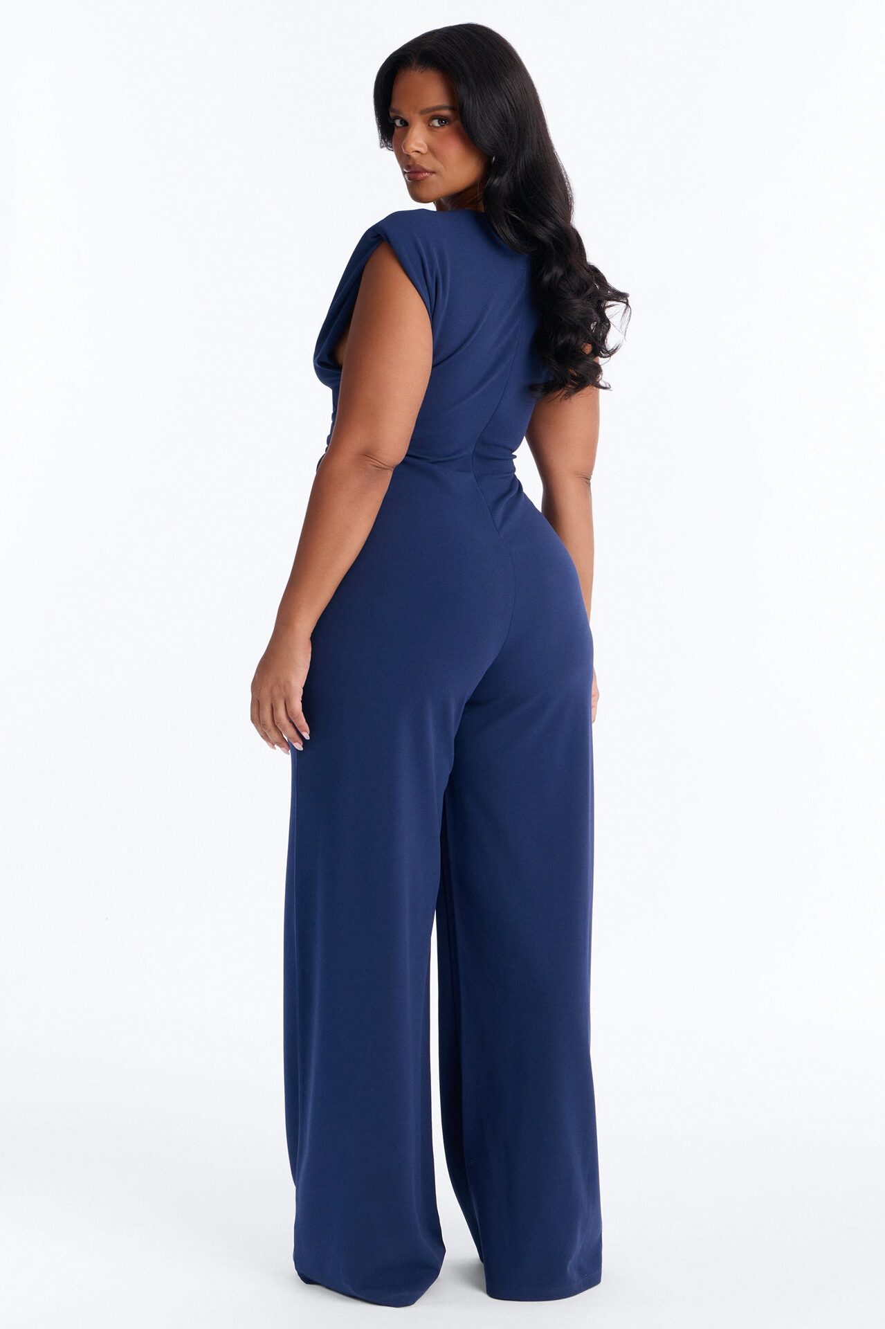 On Point Jumpsuit - Navy