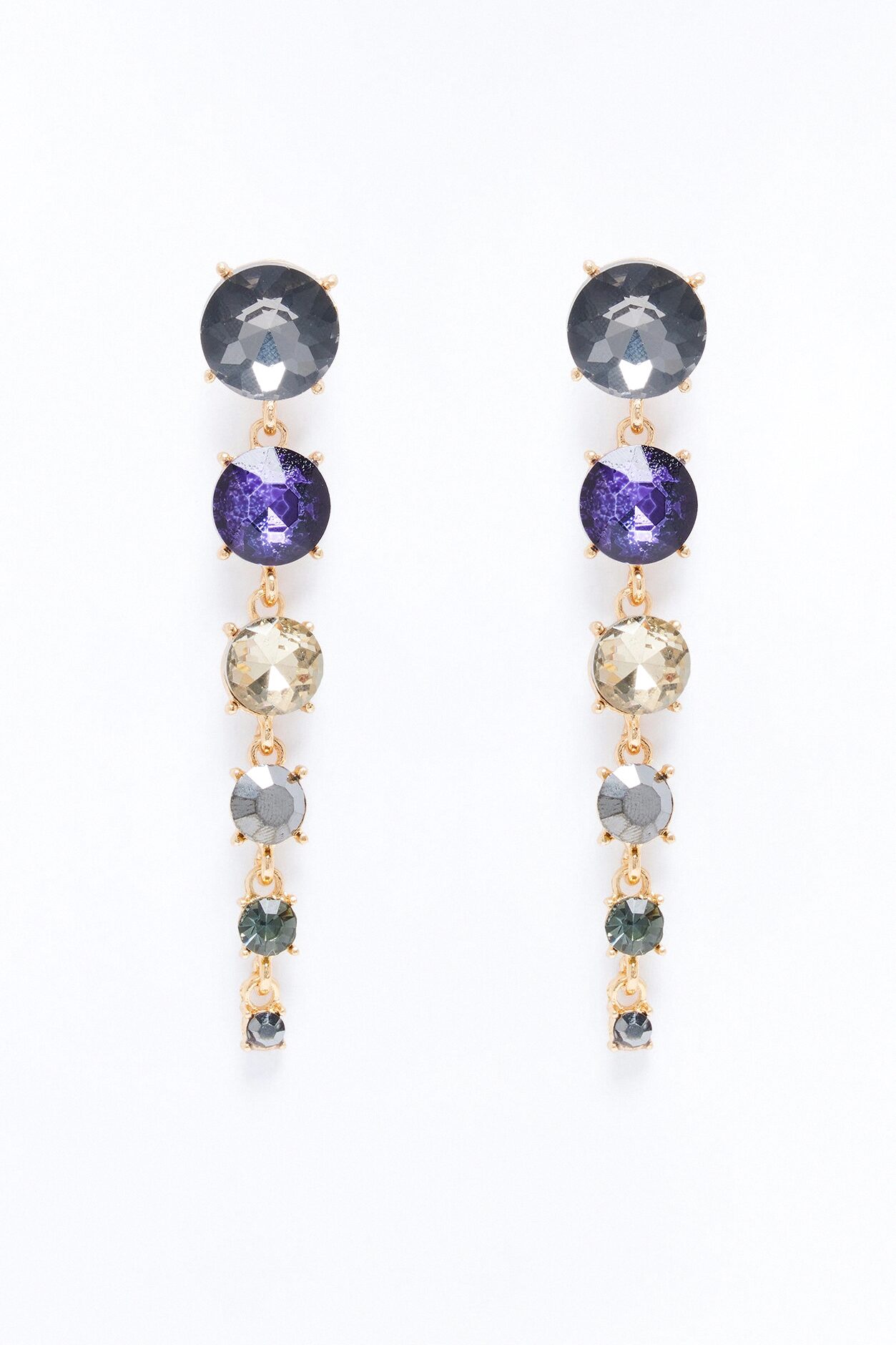 Keep Your Sparkle Earrings - Blue/combo