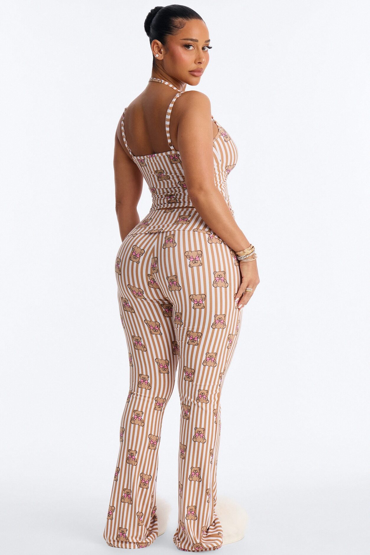 Cuddle With Me PJ Pant Set - Brown