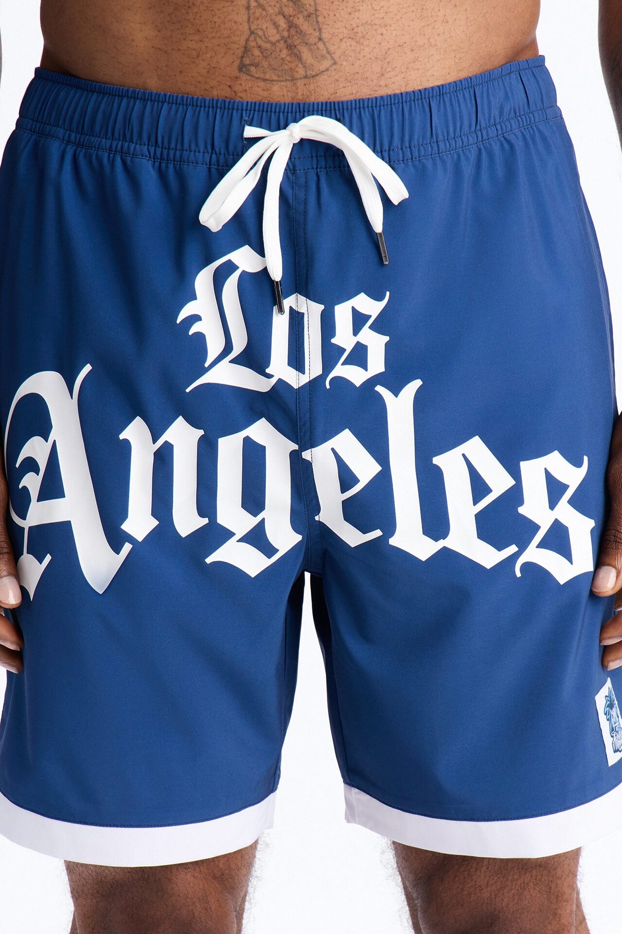 Los Angeles Legend Swim Trunk 7″ - Blue/combo