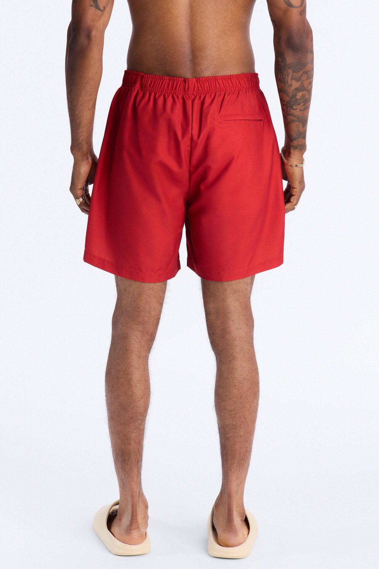 Coca Cola Swim Trunk 7″ - Red