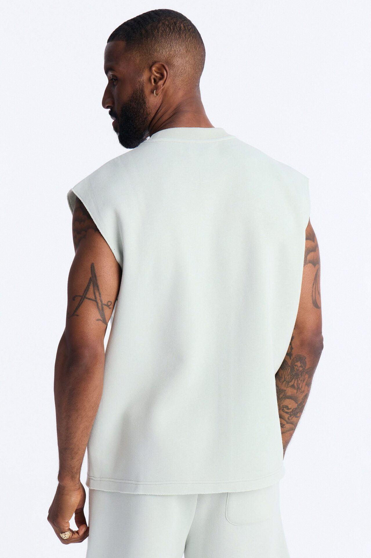 Tyson Relaxed Muscle Tee - Sage