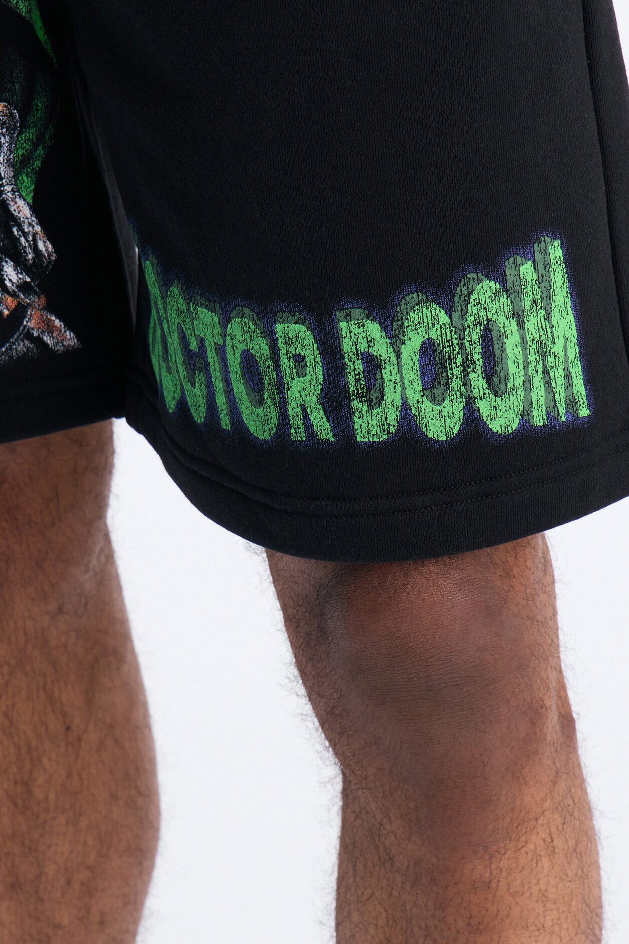 Marvel Dr Doom Sweatshort - Black