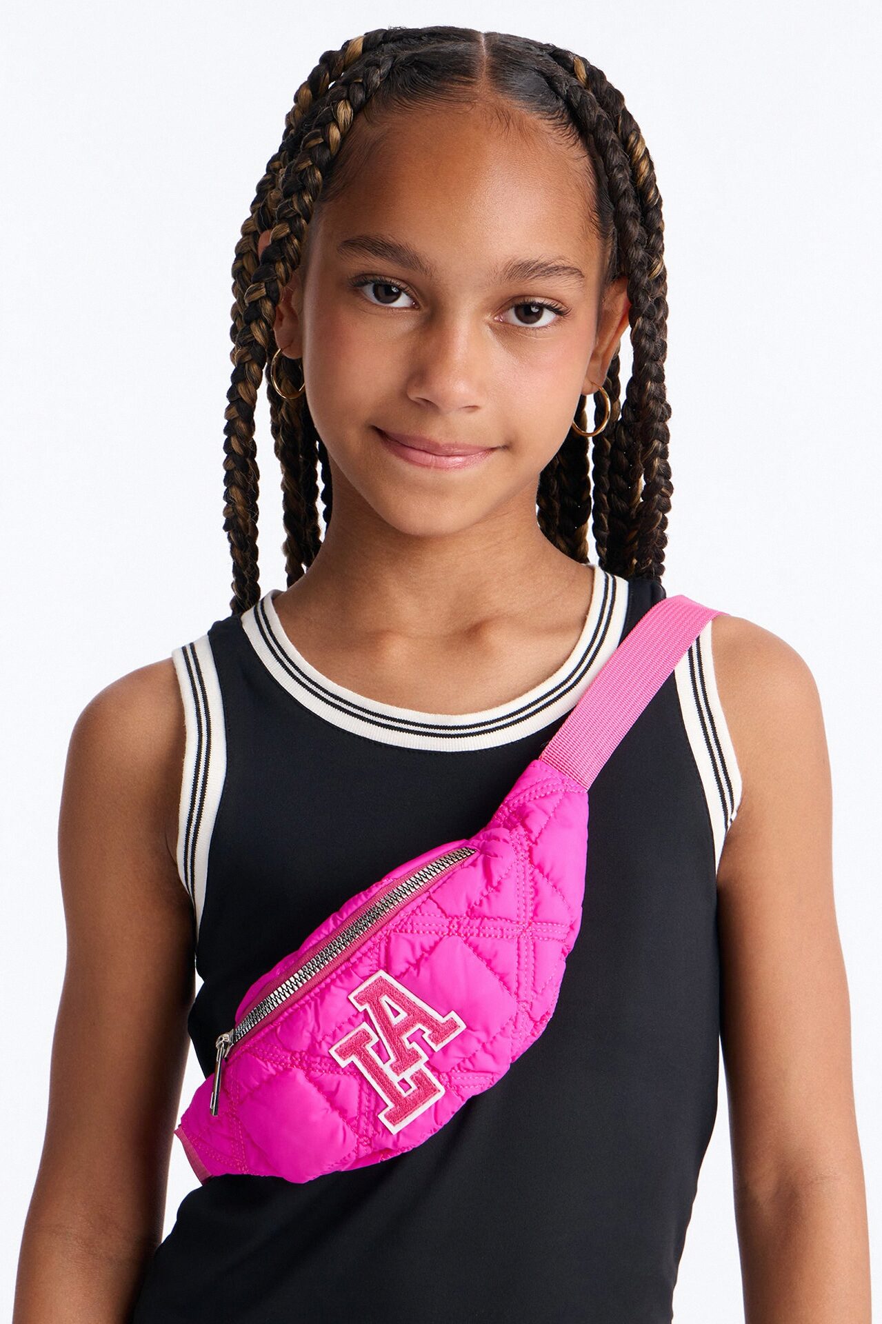 Mini LA's Most Finest Fanny Pack - Hot Pink