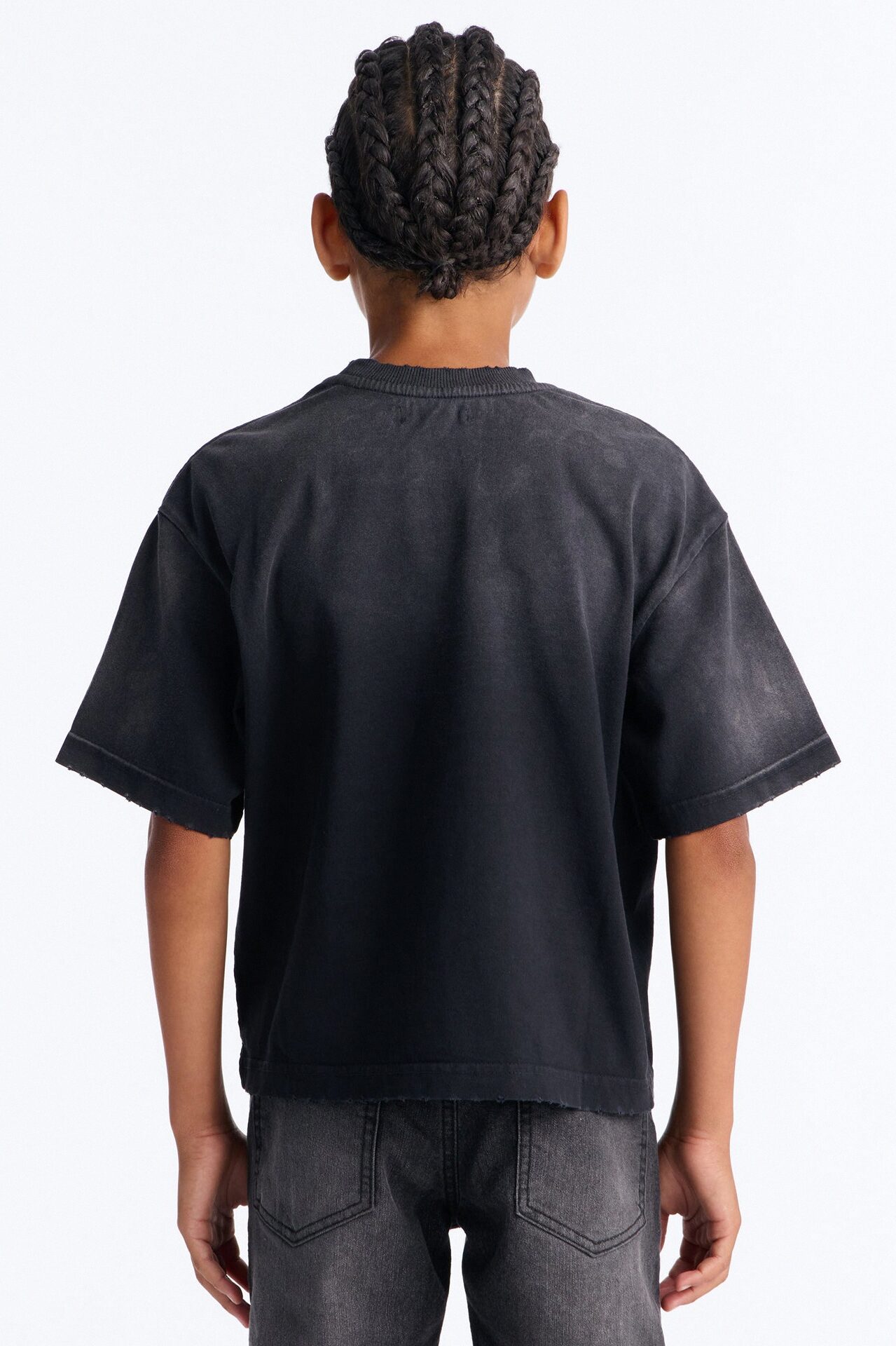 Mini Boxy Studio Tee - Black