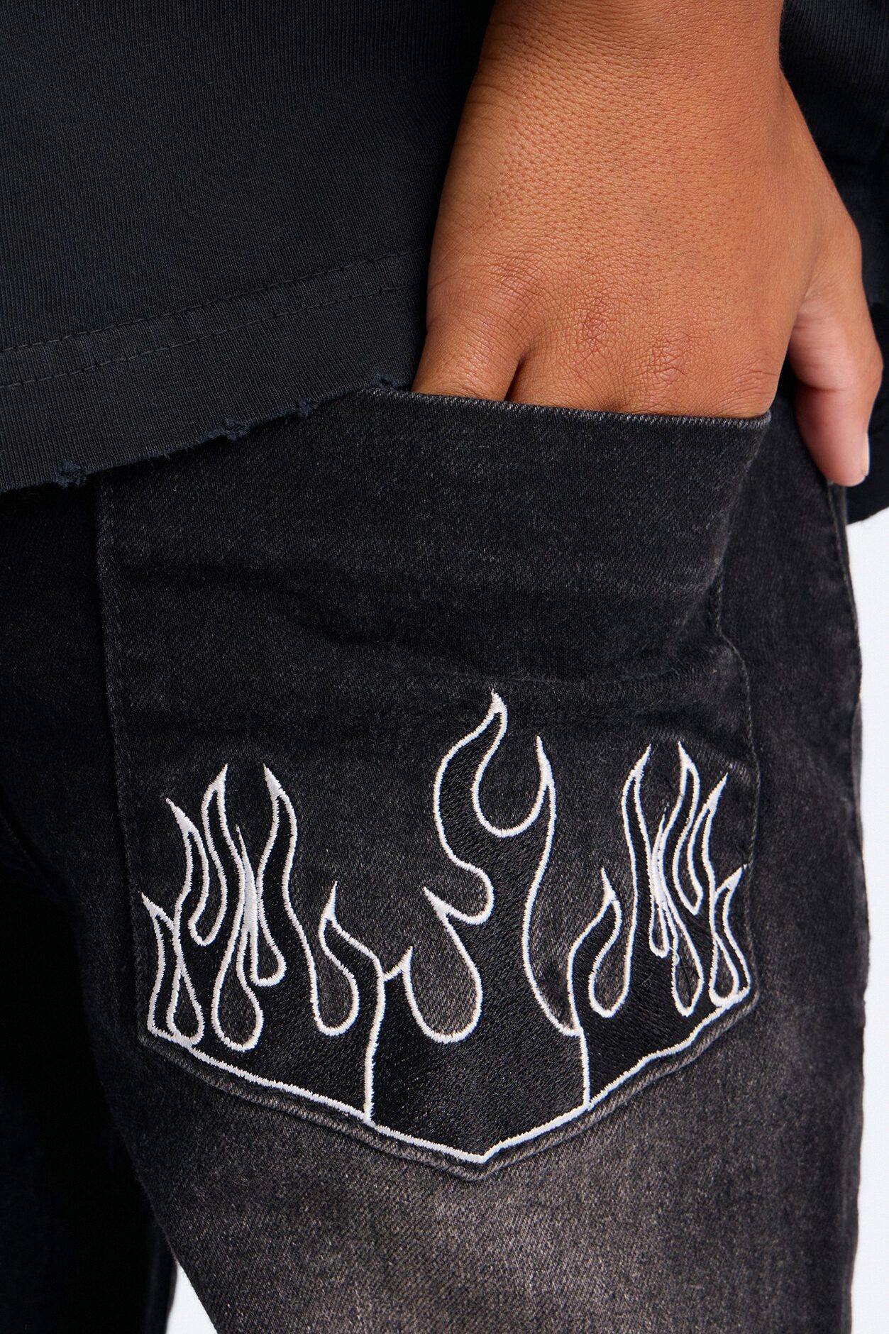 Mini Too Hot Jeans - Black