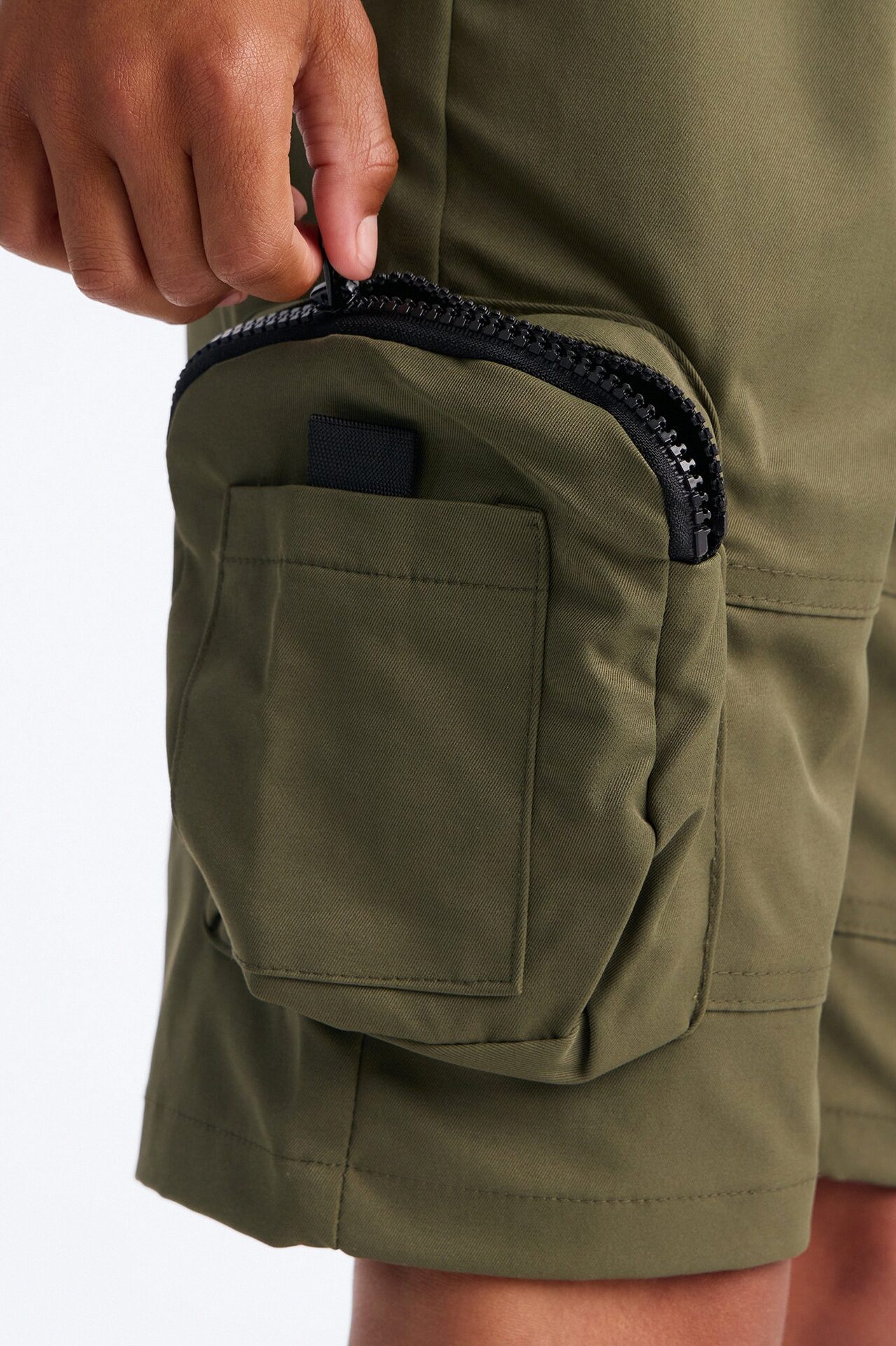 Mini Dan Cargo Short - Olive
