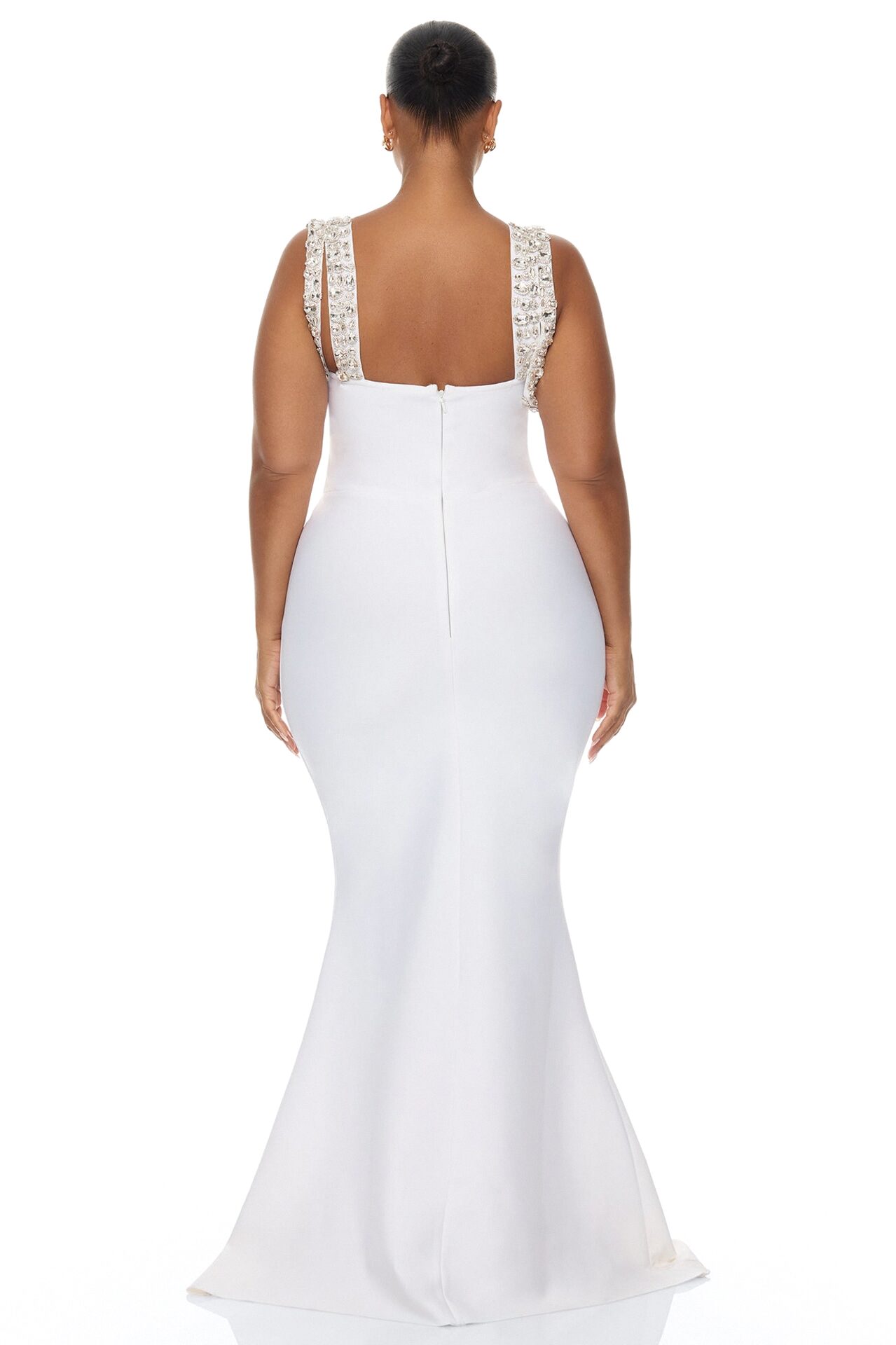 Masie Bandage Gown - Ivory