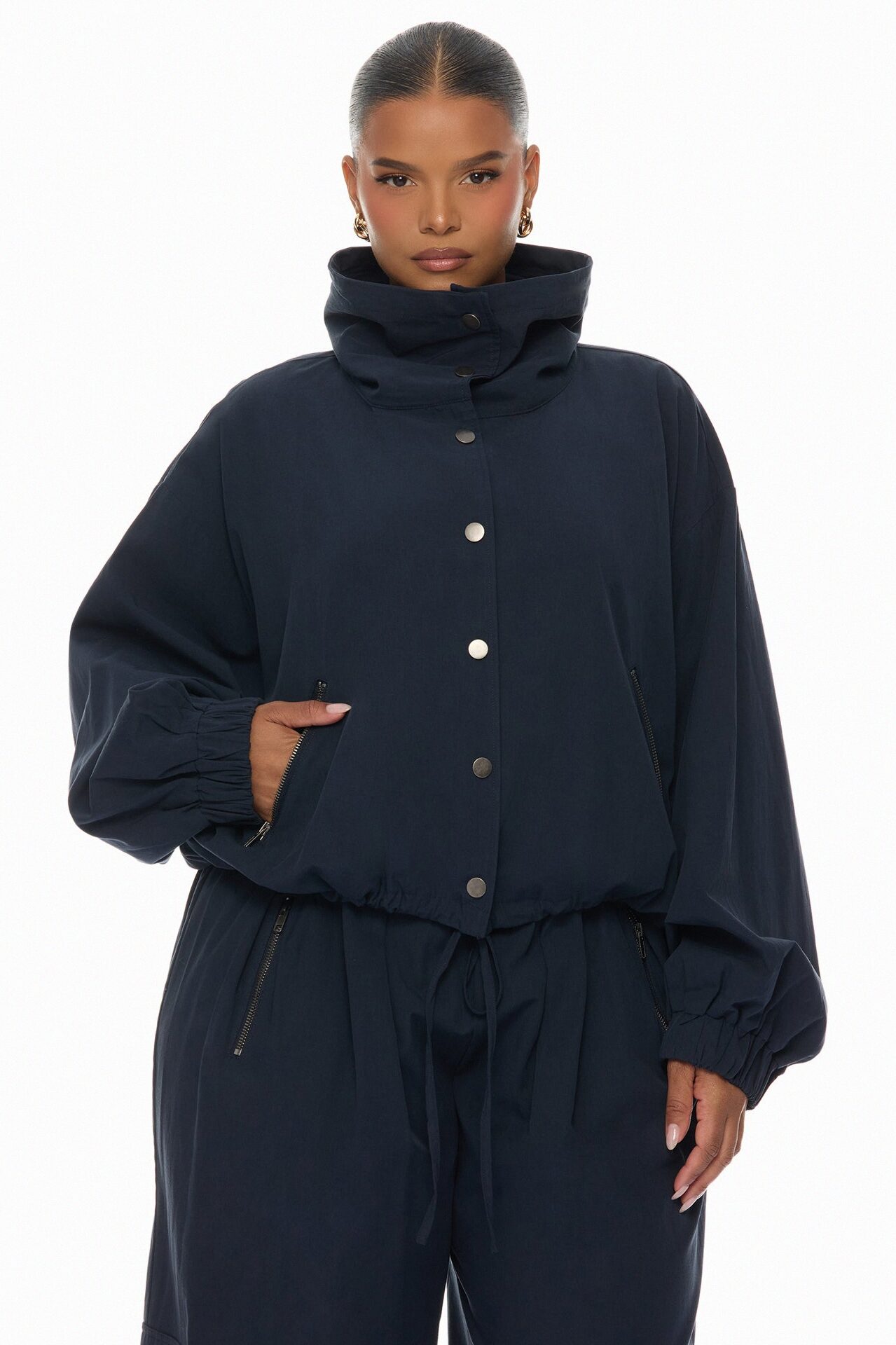 So Effortless Cargo Jacket - Navy