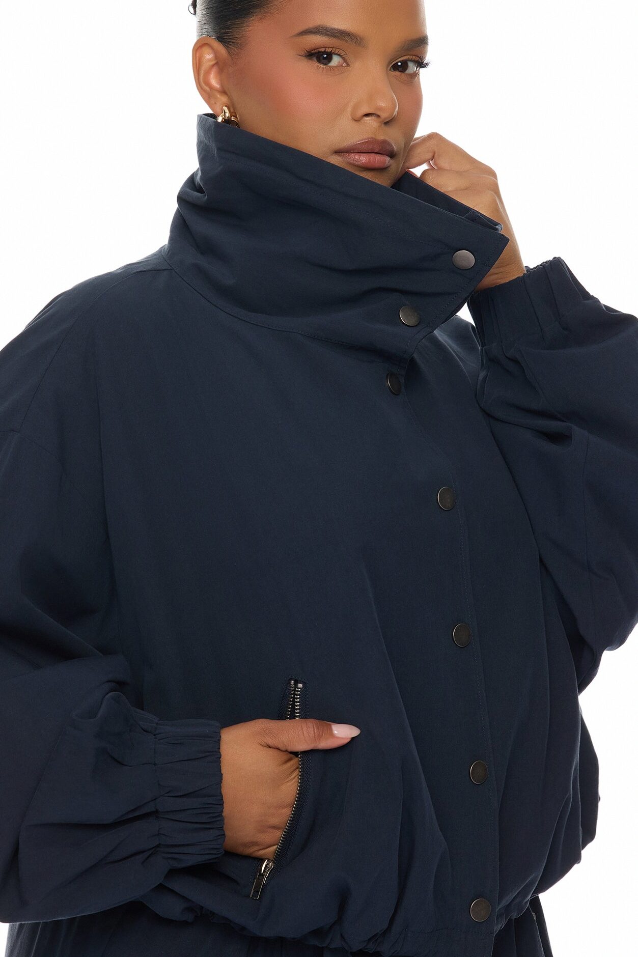 So Effortless Cargo Jacket - Navy