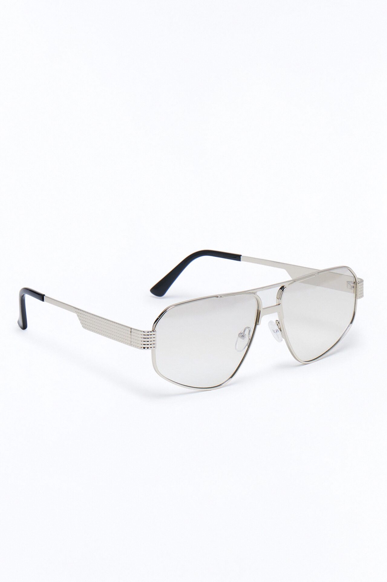 Escape Season Aviator Sunglasses - Silver