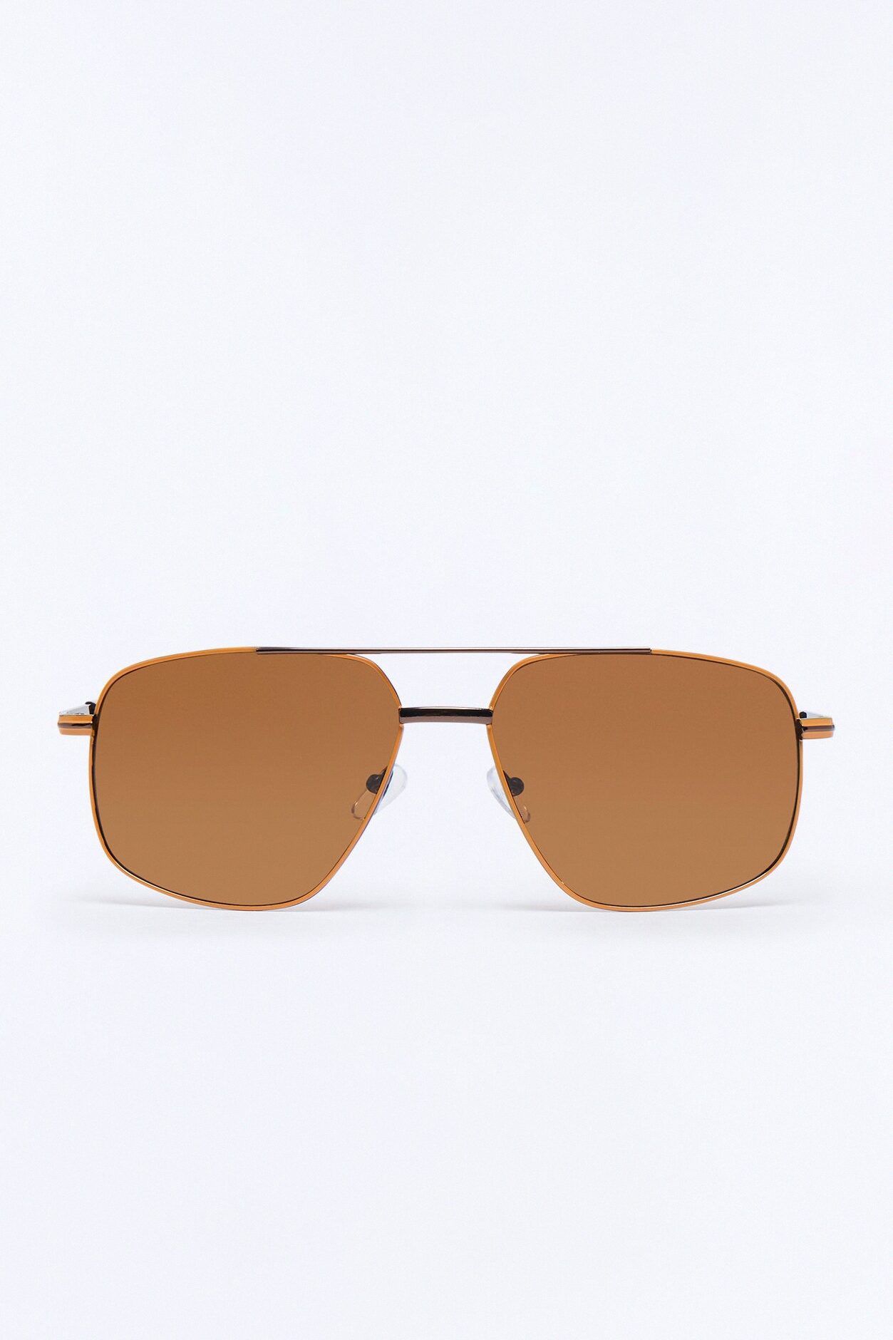 Classic Oversight Sunglasses - Brown