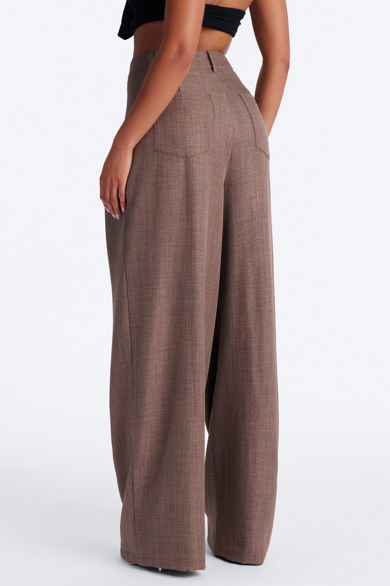 Matson Wide Leg Trouser - Caffe