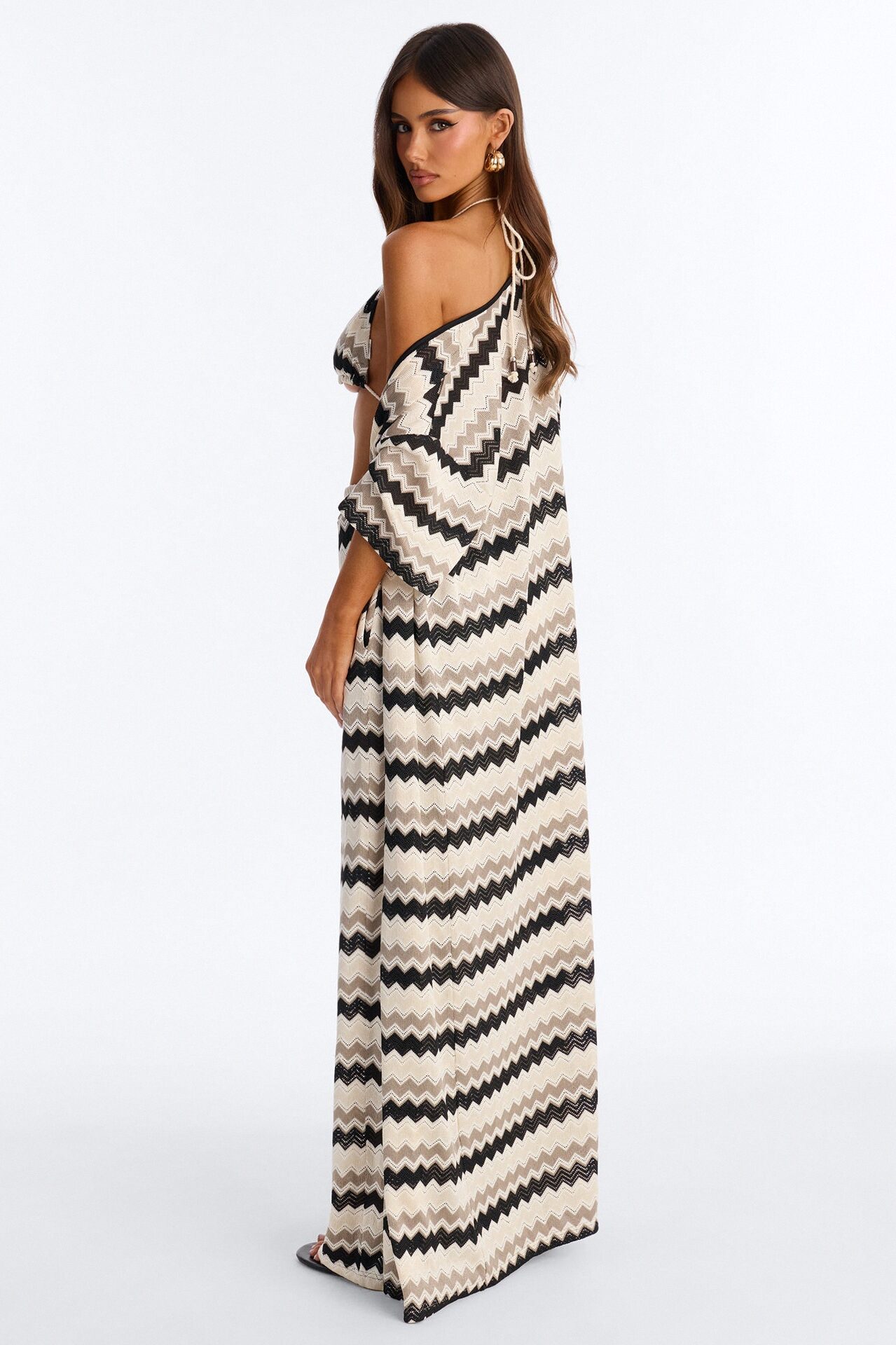 Cabana Crush 3 Piece Crochet Pant Set - Cream/combo