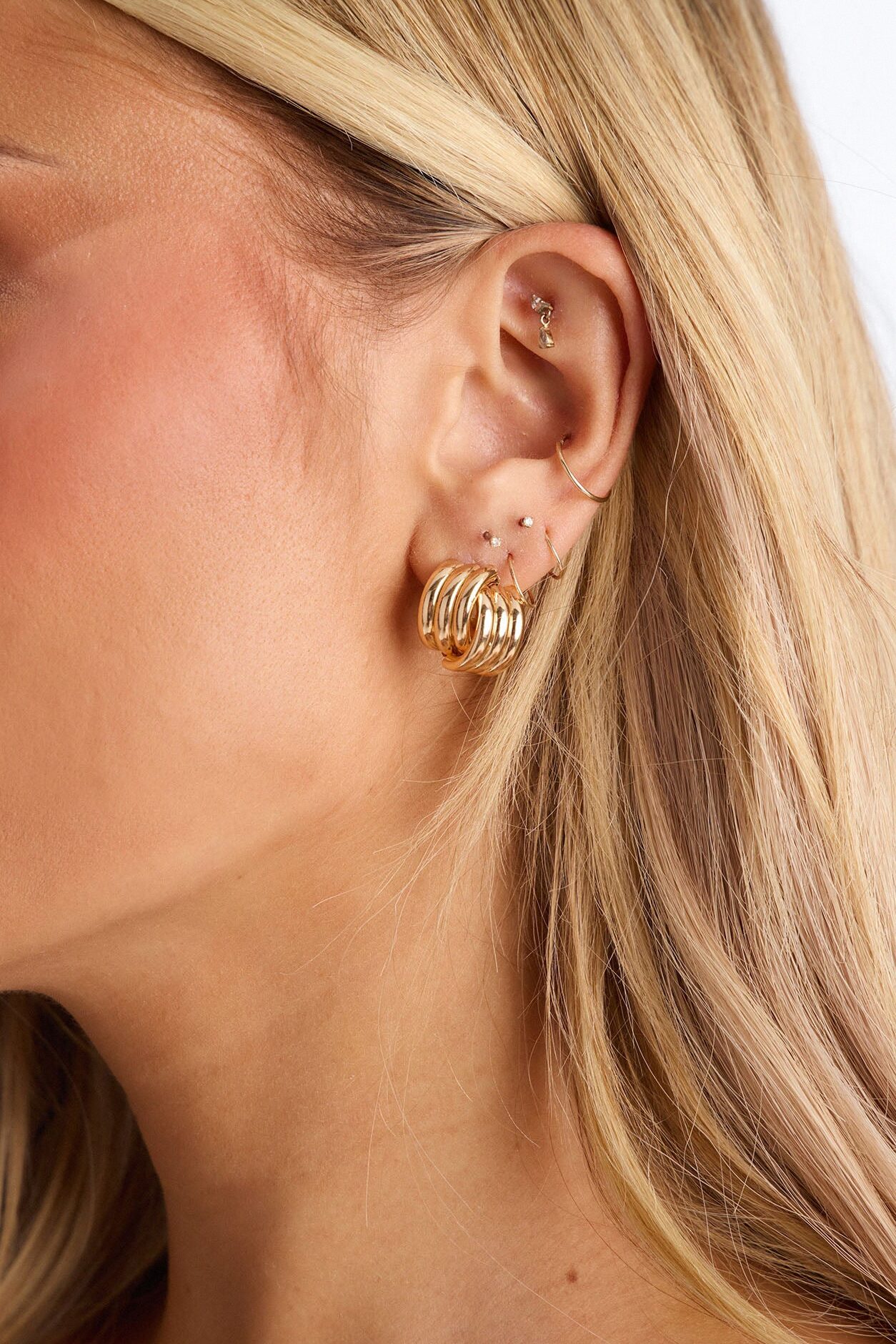 Daily Muse Earrings - Gold