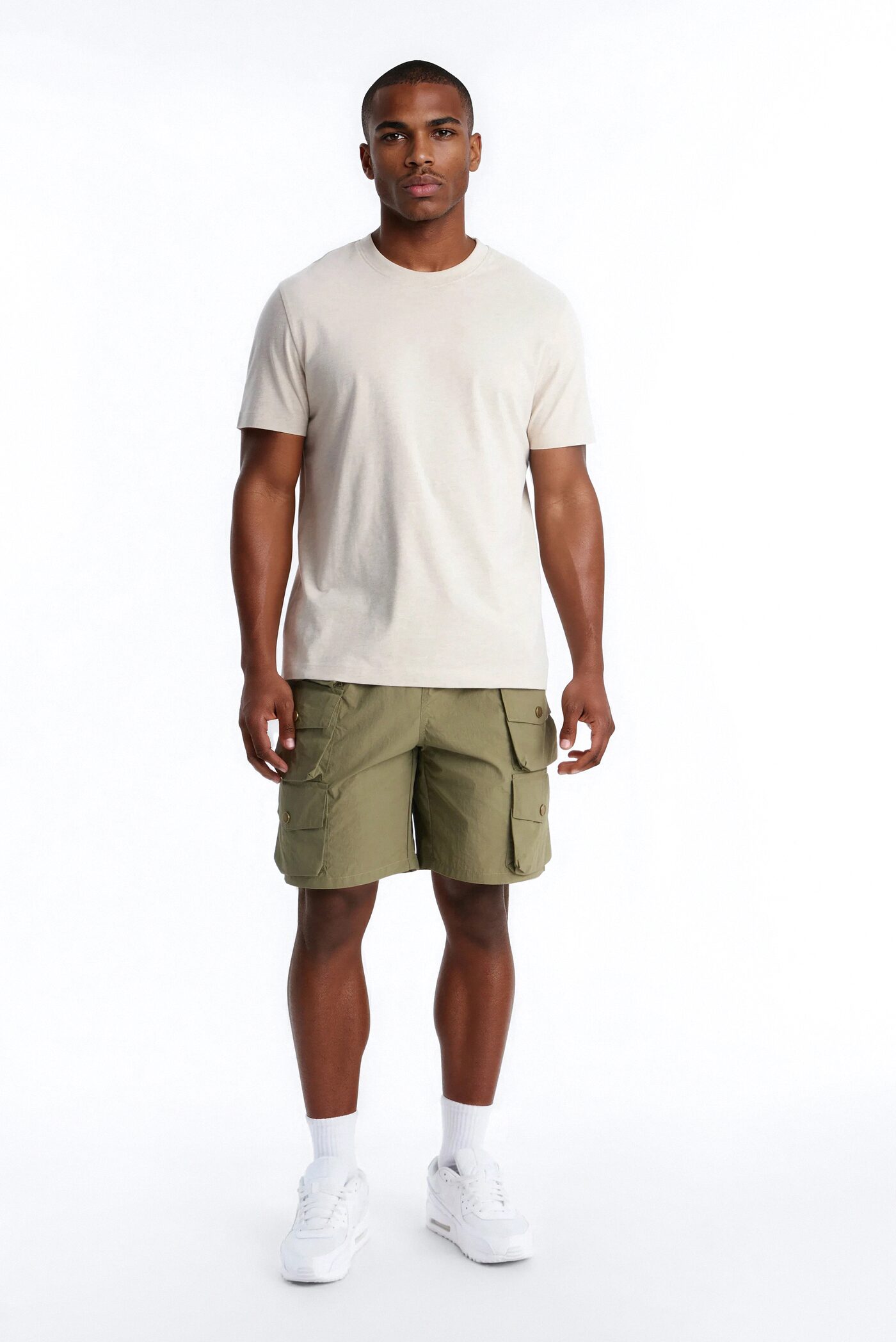 Multipocket Love Cargo Short - Olive