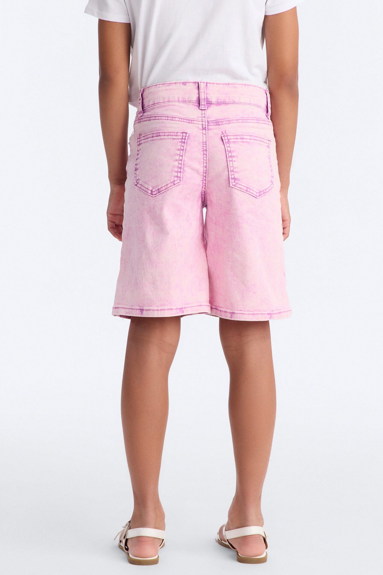 Mini Just Because Jorts - Lilac