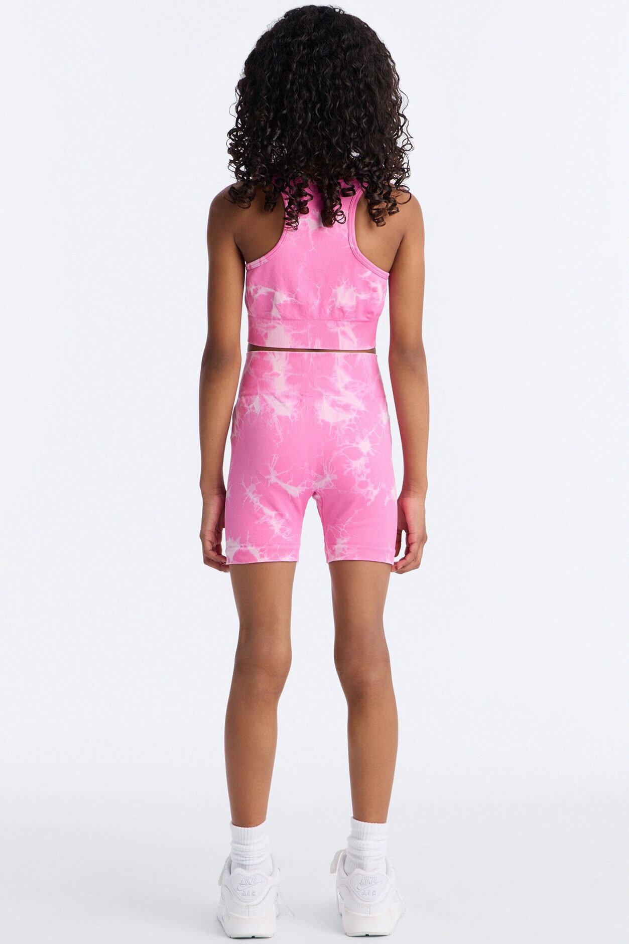 Mini Cassie Seamless Short Set - Pink