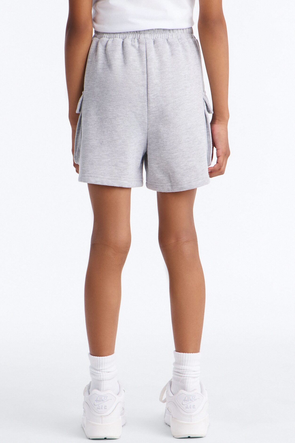 Mini Put The Time In Short - Heather Grey