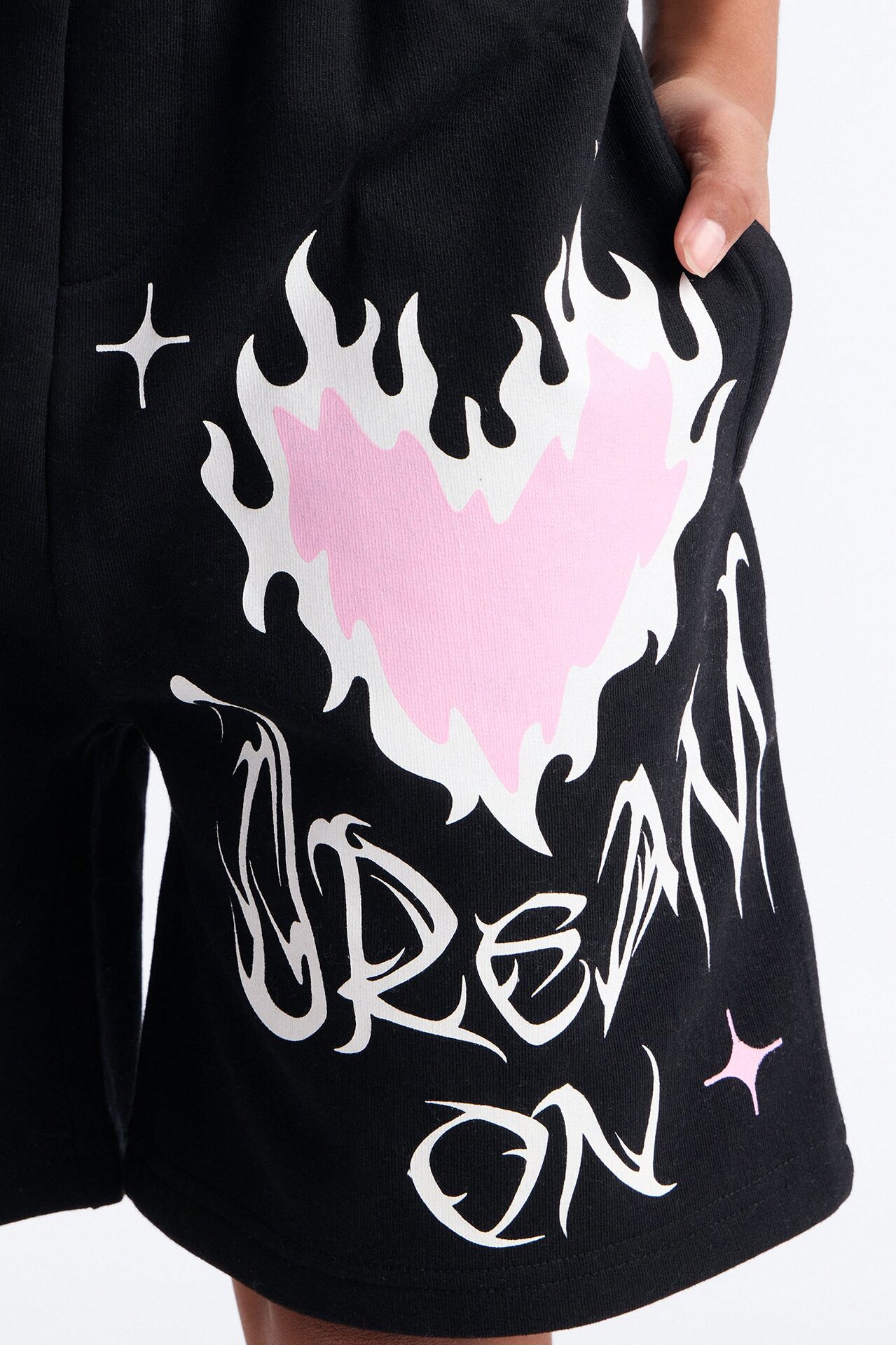 Mini Dream On Shorts - Black