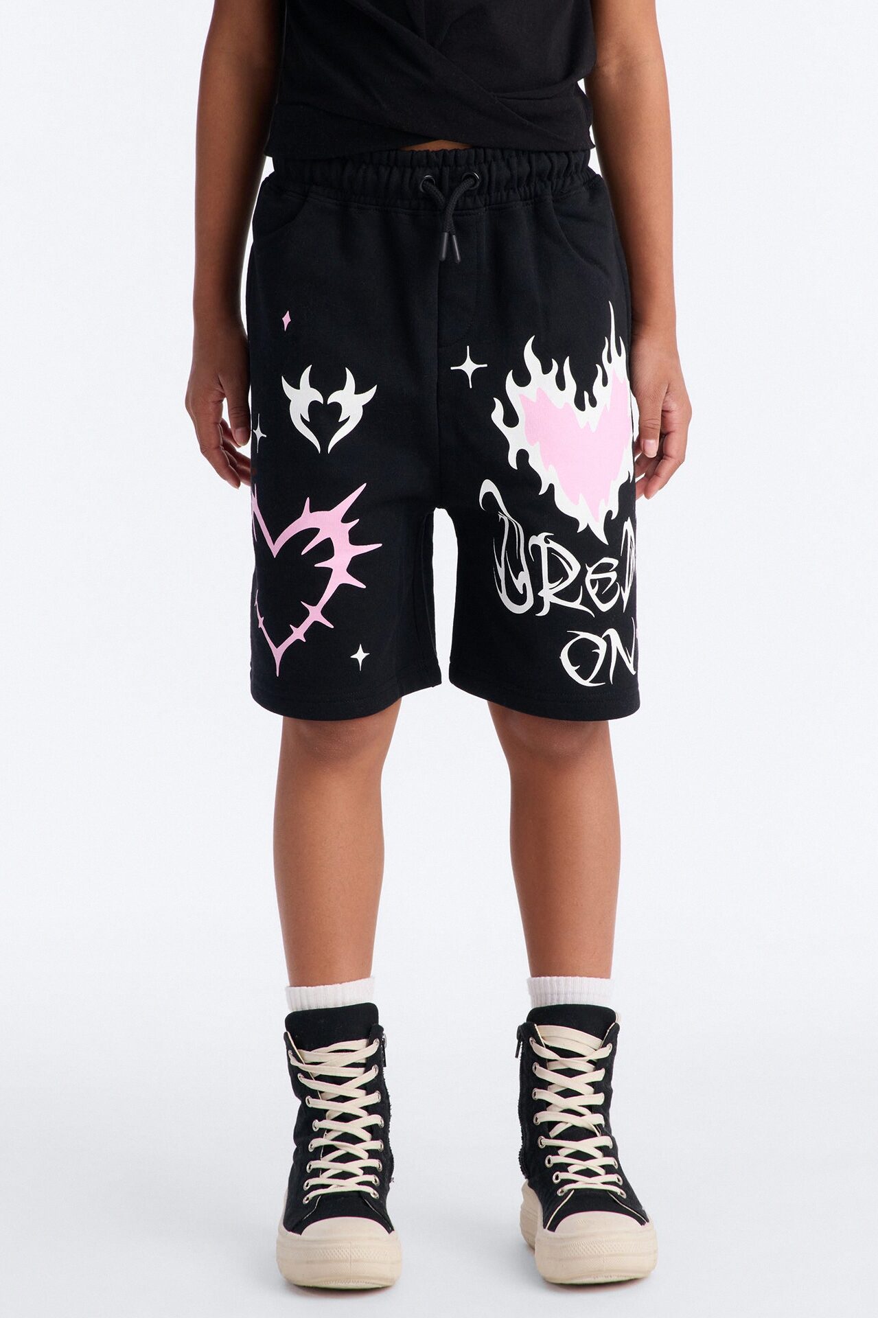 Mini Dream On Shorts - Black