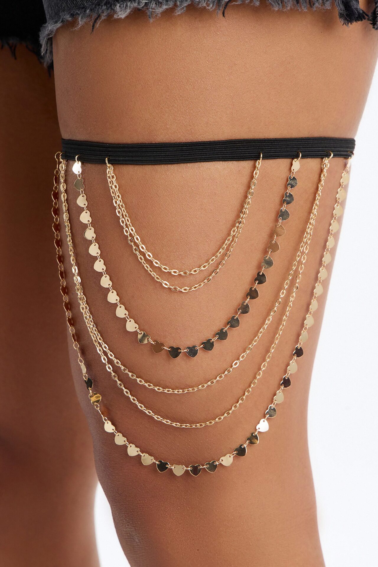 Love Spell Thigh Chain - Gold