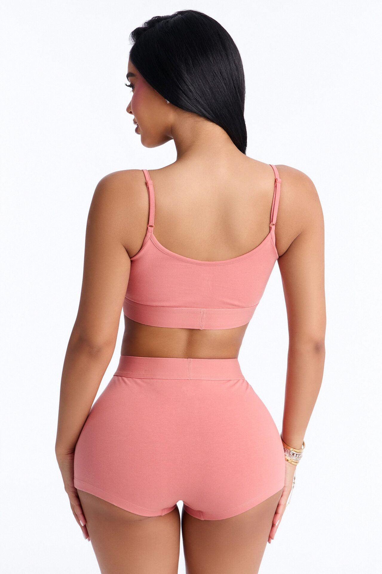 FN Mood Cami And Boxer Set - Terracotta