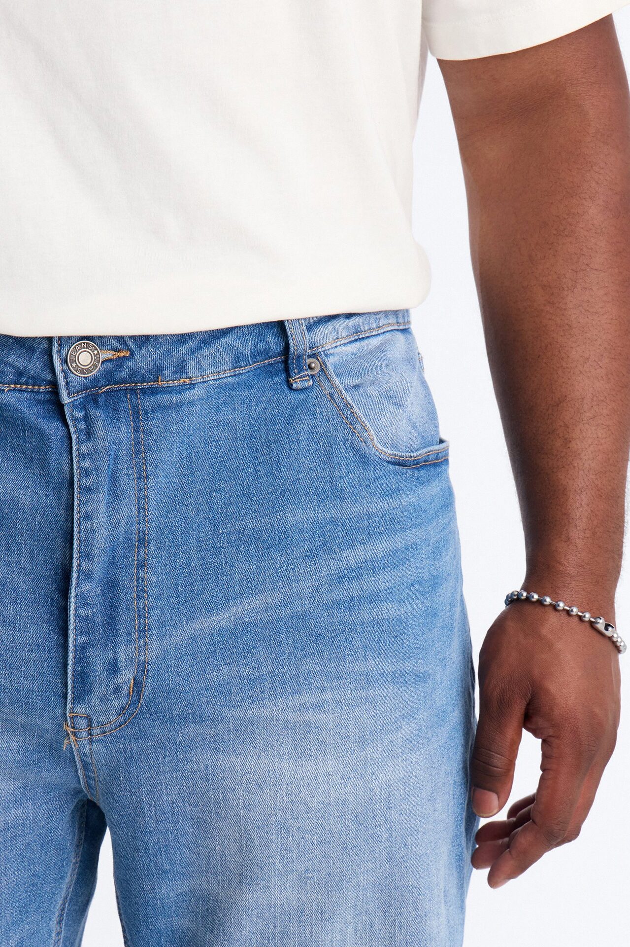 Essential Slim Stretch Jean - Medium Blue Wash
