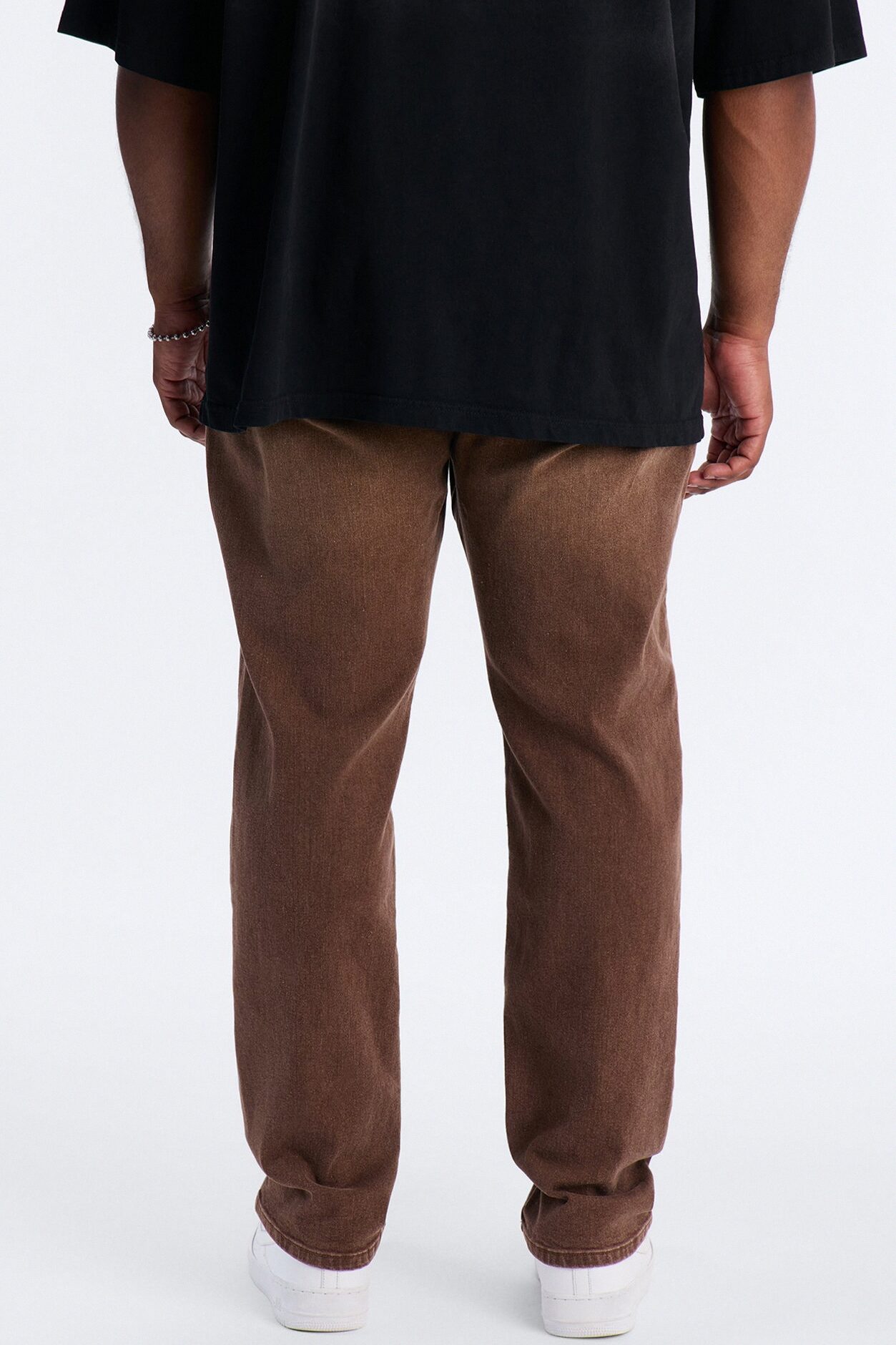 Essential Hue Slim Stretch Jean - Brown