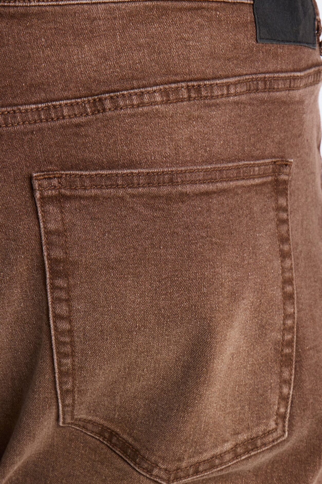 Essential Hue Slim Stretch Jean - Brown
