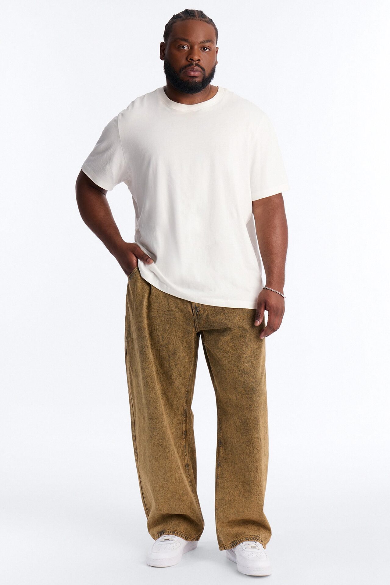 Barrel Rustic Fade Jean - Brown