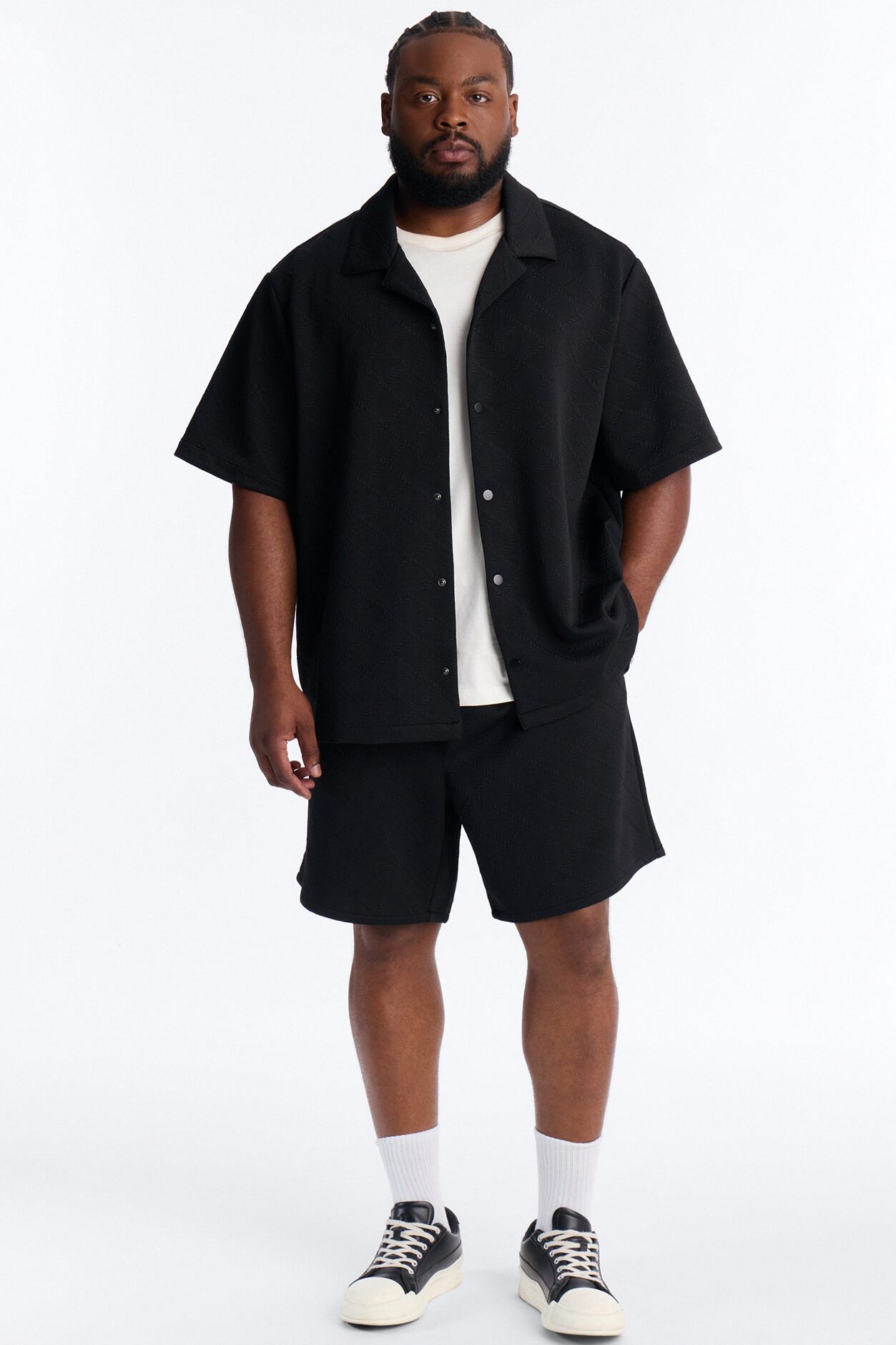 Duke Relaxed Short - Black