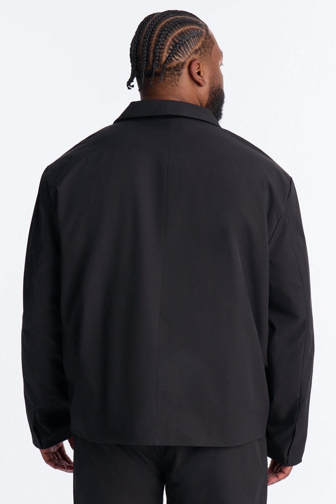 Heirloom Cropped Double Breasted Blazer - Black